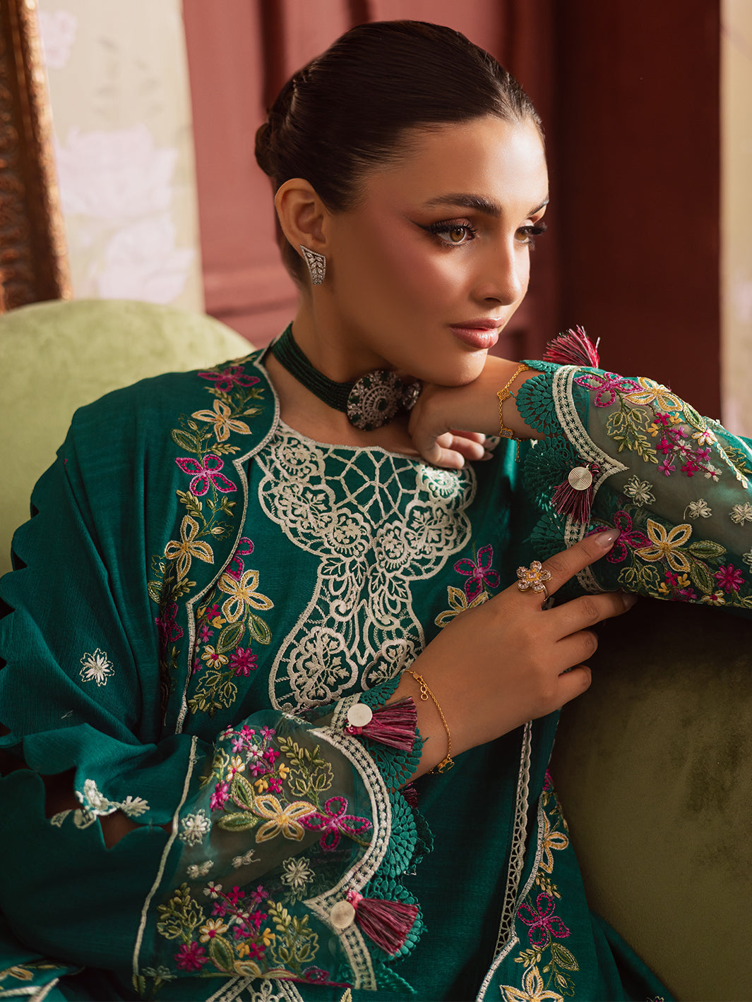 Mahnur | Nova Khaddar 25 | NK - 09 - Official Mahnur stockist in UK - Sakeena London