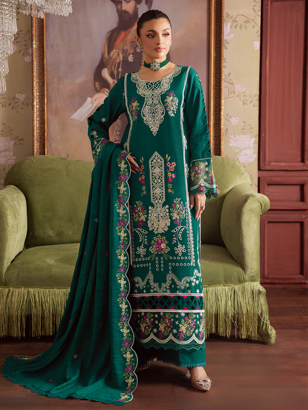 Mahnur | Nova Khaddar 25 | NK - 09 - Official Mahnur stockist in UK - Sakeena London