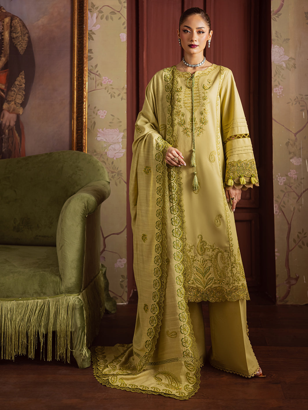 Mahnur | Nova Khaddar 25 | NK - 10 - Official Mahnur stockist in UK - Sakeena London