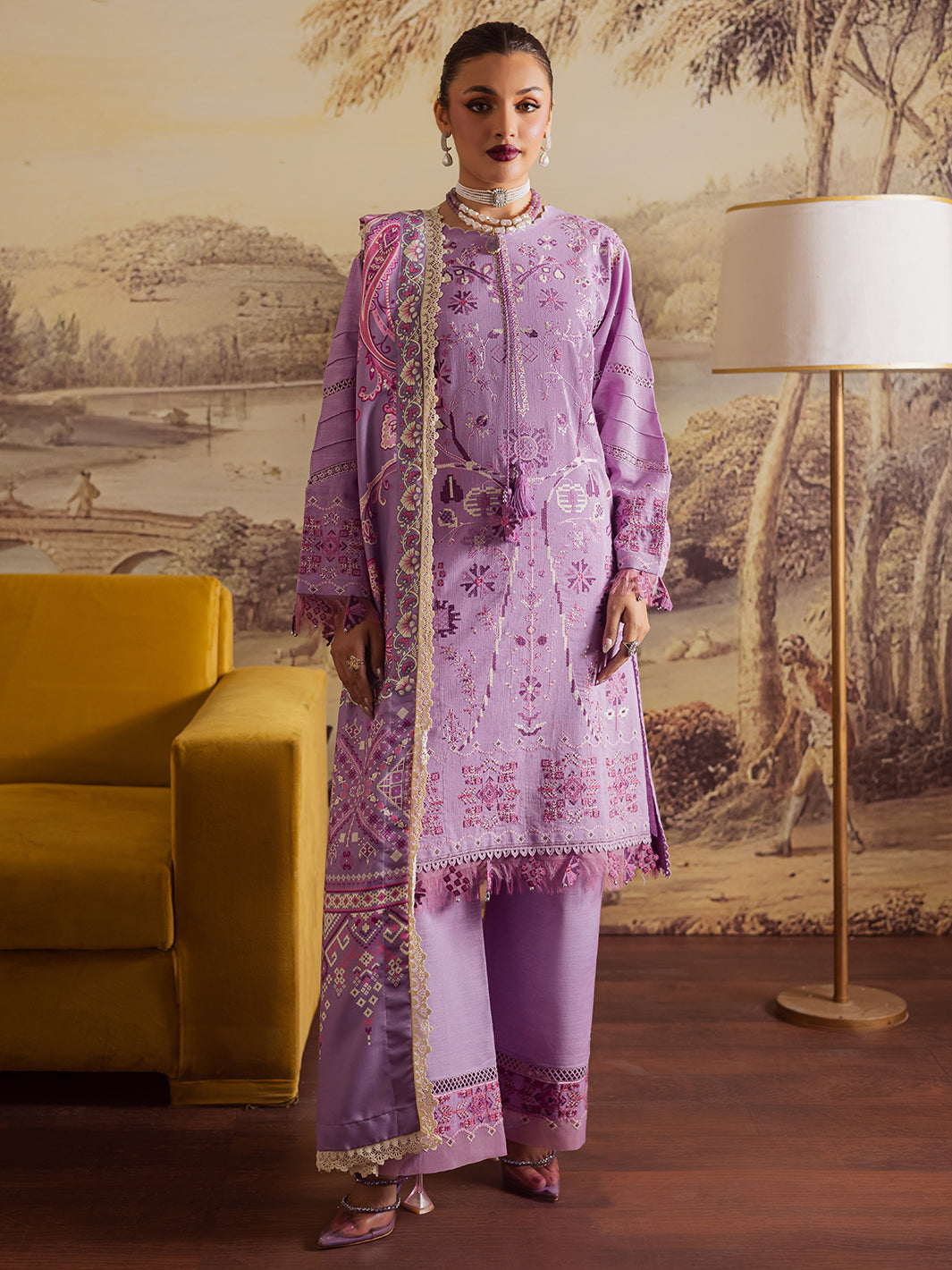 Mahnur | Nova Khaddar 25 | NK - 11 - Official Mahnur stockist in UK - Sakeena London