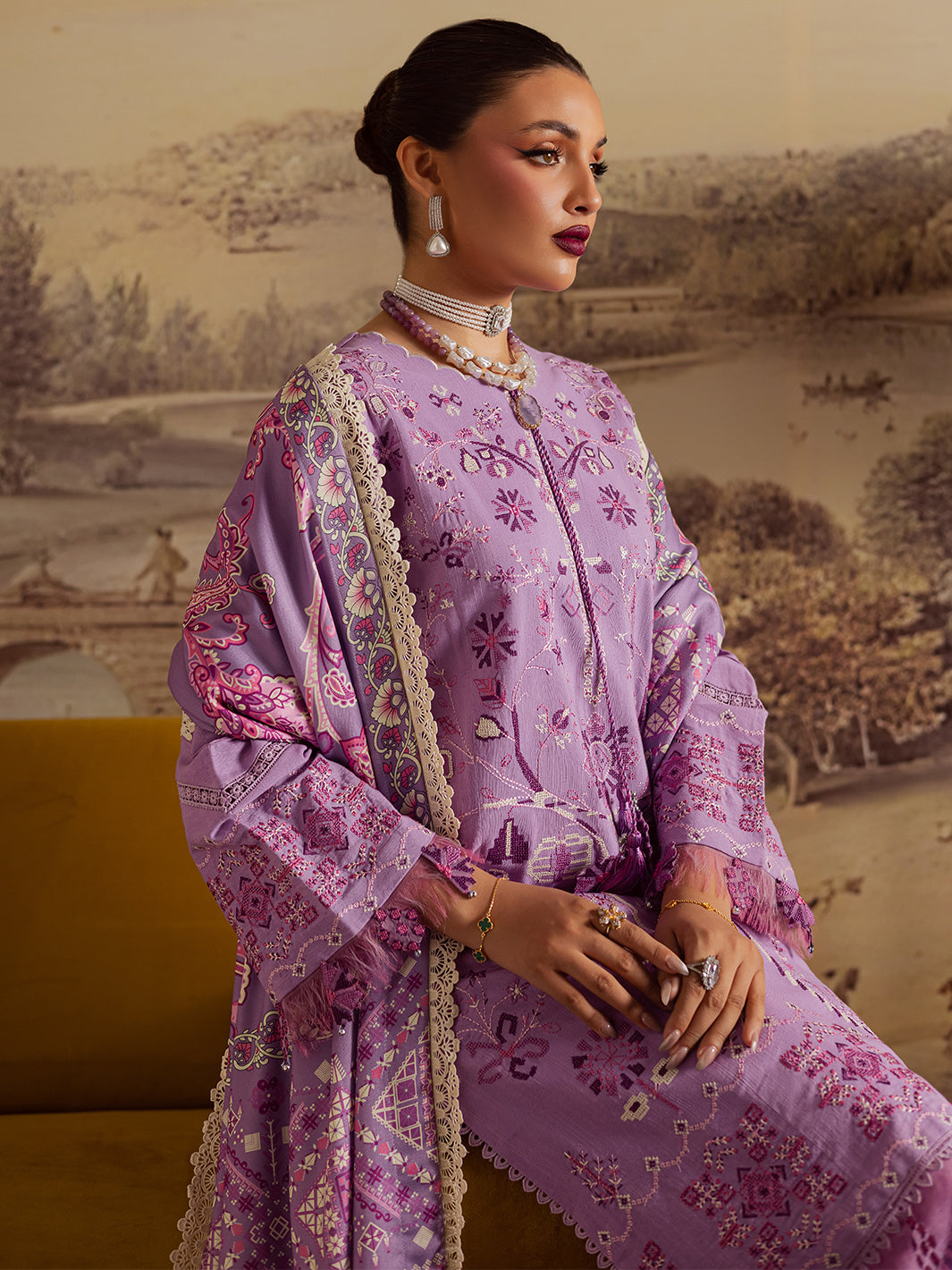 Mahnur | Nova Khaddar 25 | NK - 11 - Official Mahnur stockist in UK - Sakeena London