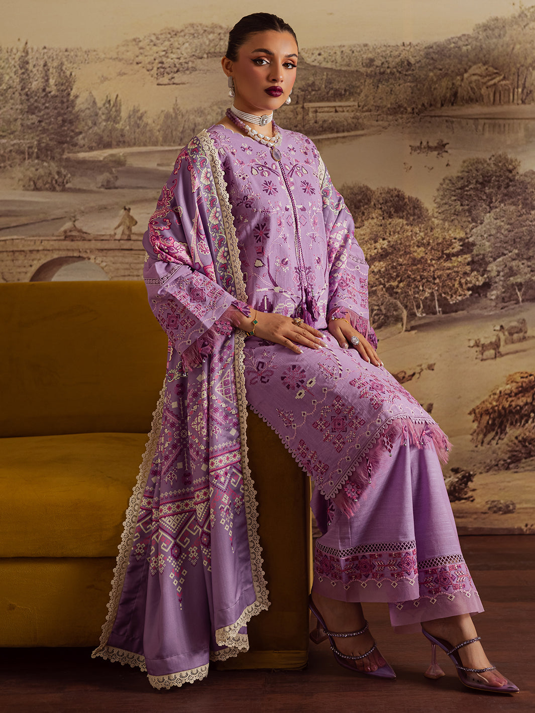 Mahnur | Nova Khaddar 25 | NK - 11 - Official Mahnur stockist in UK - Sakeena London