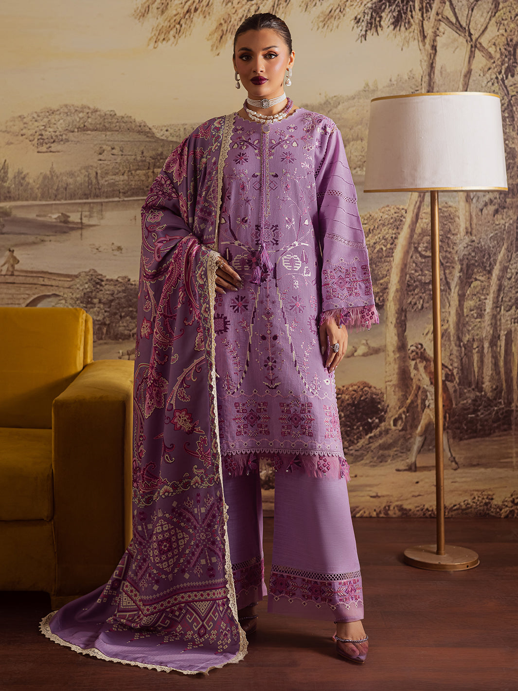 Mahnur | Nova Khaddar 25 | NK - 11 - Official Mahnur stockist in UK - Sakeena London
