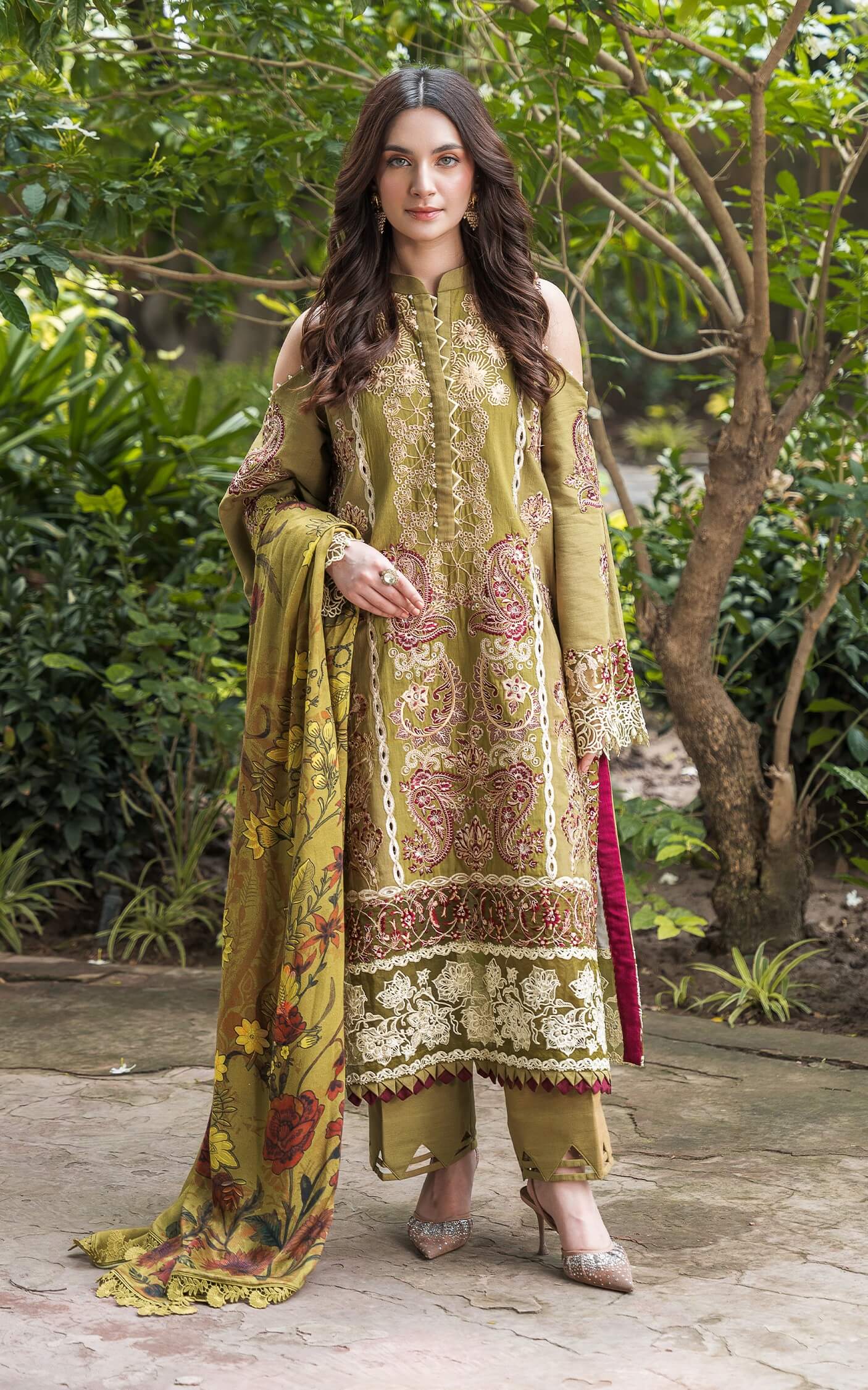 Asifa and Nabeel | Luxury Winter 24 | NOA WL-04 - Official Asifa and Nabeel stockist in UK - Sakeena London