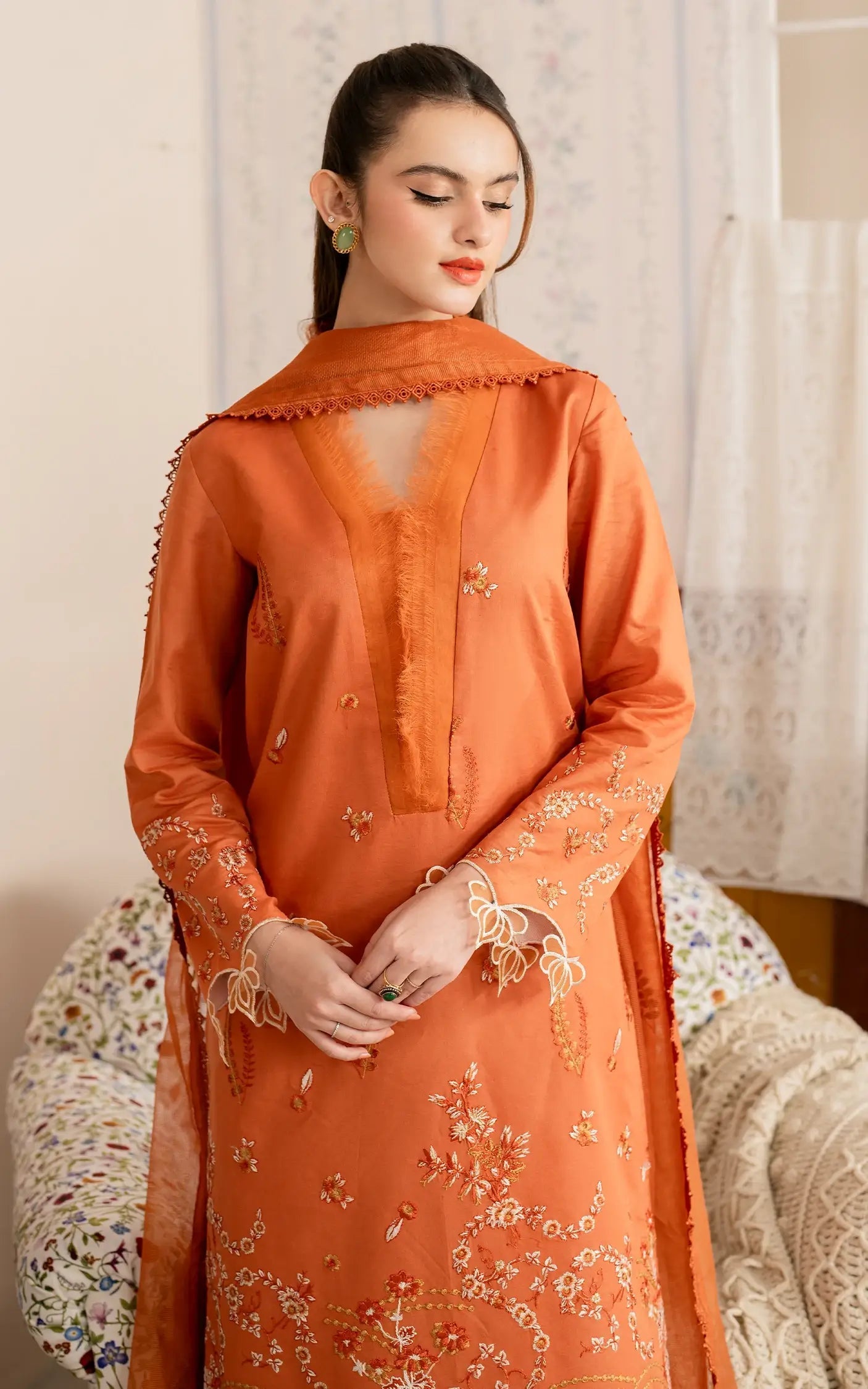 Asifa and Nabeel | Meraki Vintage 25 | Nargis (MVL25-19) - Official Asifa and Nabeel stockist in UK - Sakeena London