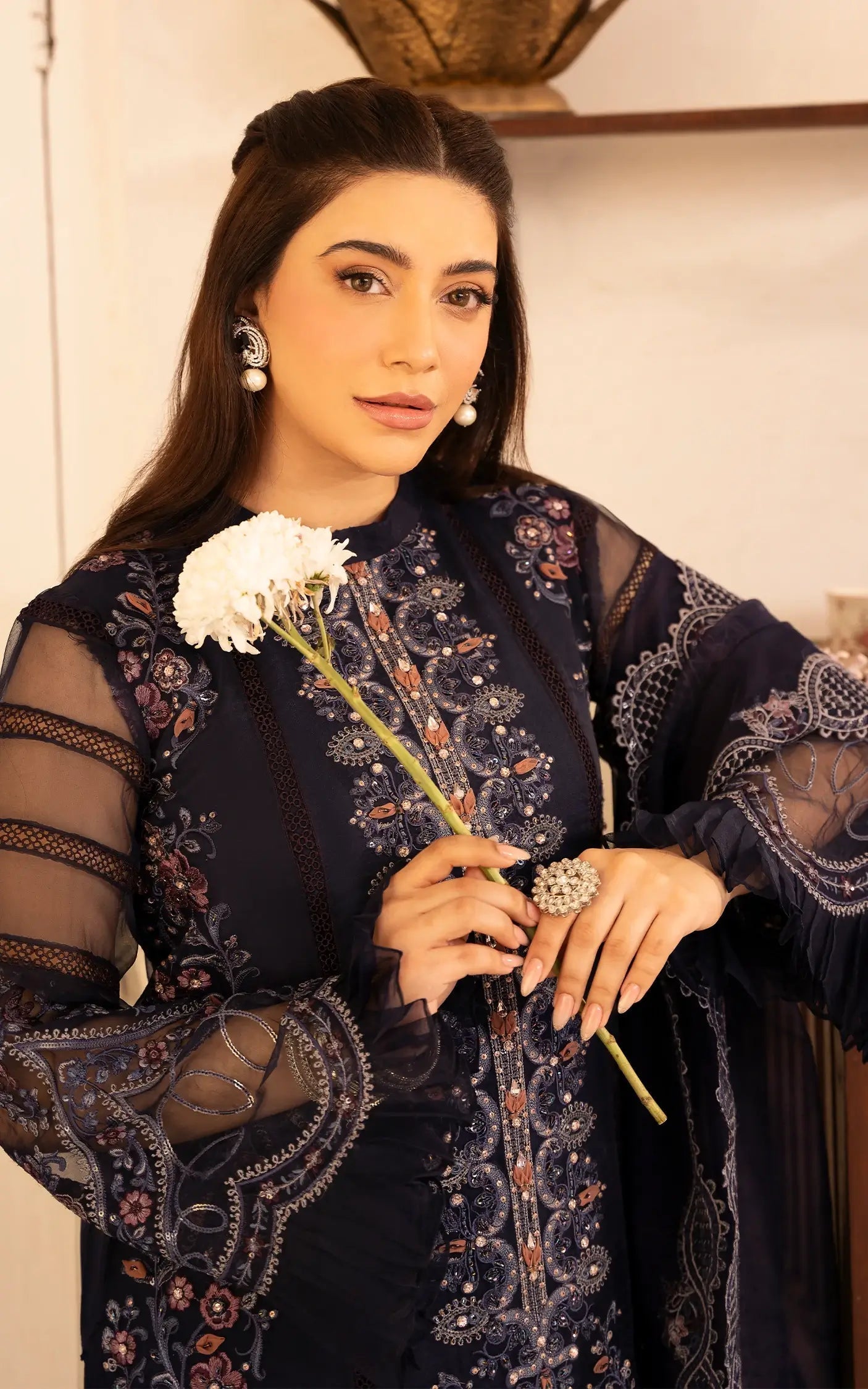 Asifa and Nabeel | Sunehri Eid 25 | Neelum-(SEF25-05) - Official Asifa and Nabeel stockist in UK - Sakeena London