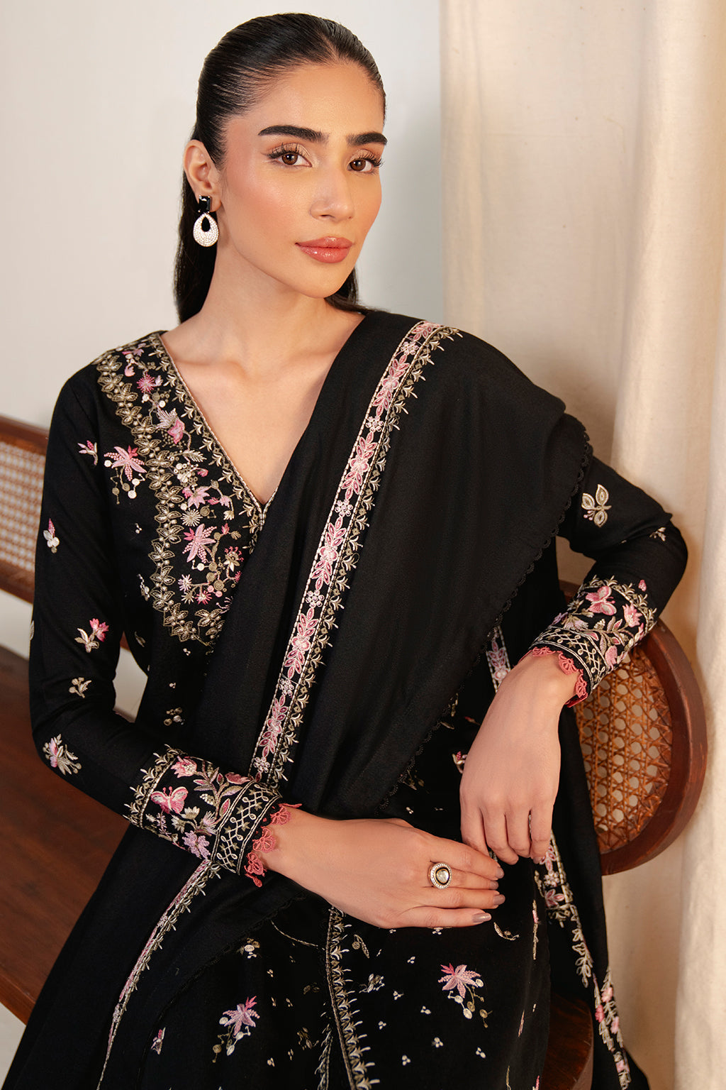 Neeshay | Fall Pret 24 | Noir Garden - Official Neeshay stockist in UK - Sakeena London