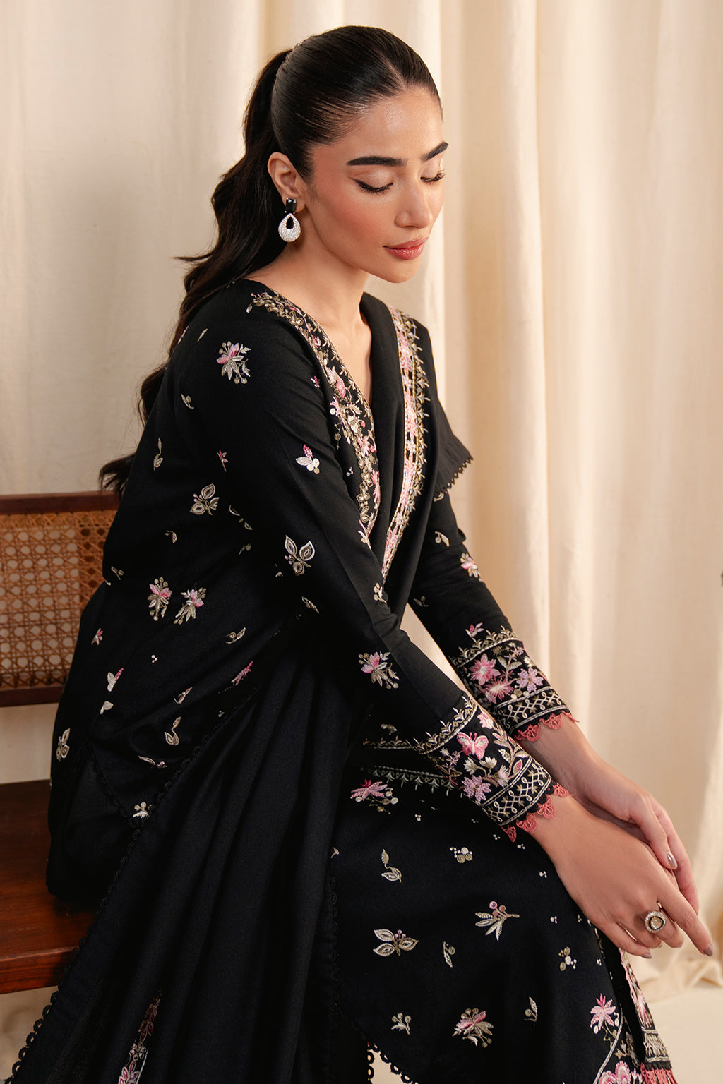 Neeshay | Fall Pret 24 | Noir Garden - Official Neeshay stockist in UK - Sakeena London