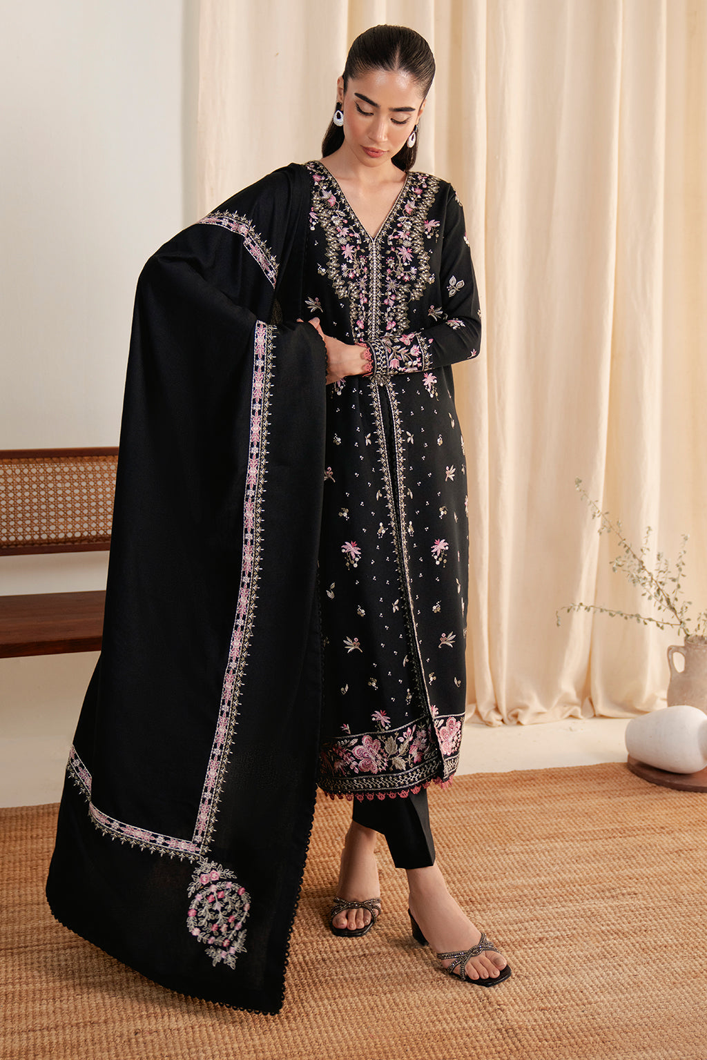 Neeshay | Fall Pret 24 | Noir Garden - Official Neeshay stockist in UK - Sakeena London