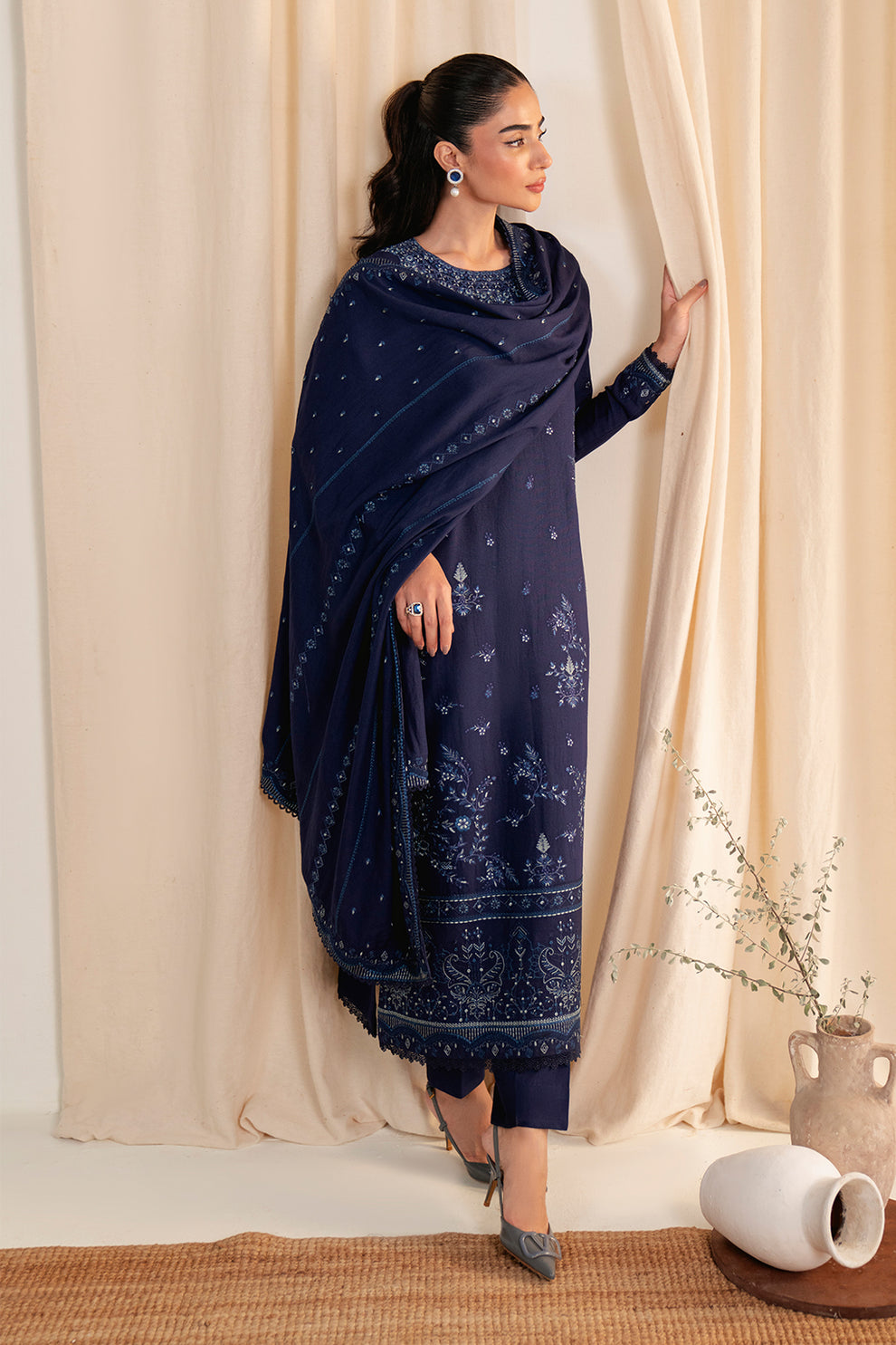 Neeshay | Fall Pret 24 | Sapphire Blue - Official Neeshay stockist in UK - Sakeena London