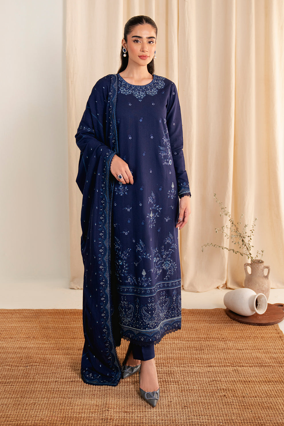 Neeshay | Fall Pret 24 | Sapphire Blue - Official Neeshay stockist in UK - Sakeena London