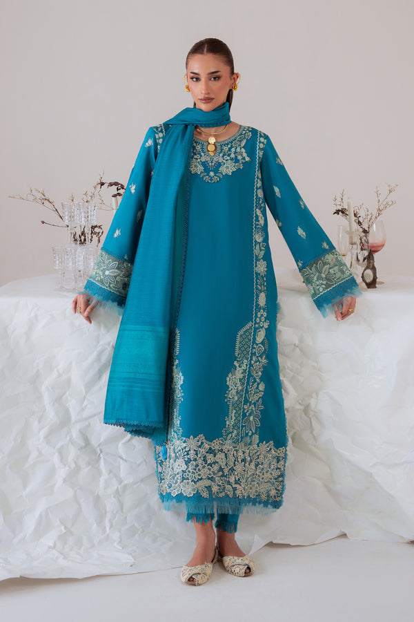 Aabyaan | Miraal Signature Embroidered Viscose 25 | NEHAL (AV-03) - Official Aabyaan stockist in UK - Sakeena London