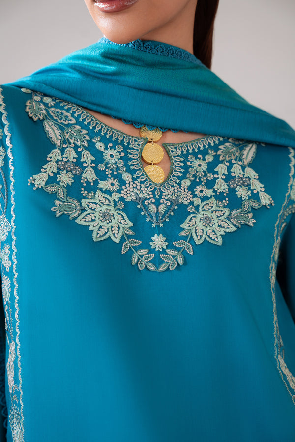 Aabyaan | Miraal Signature Embroidered Viscose 25 | NEHAL (AV-03) - Official Aabyaan stockist in UK - Sakeena London