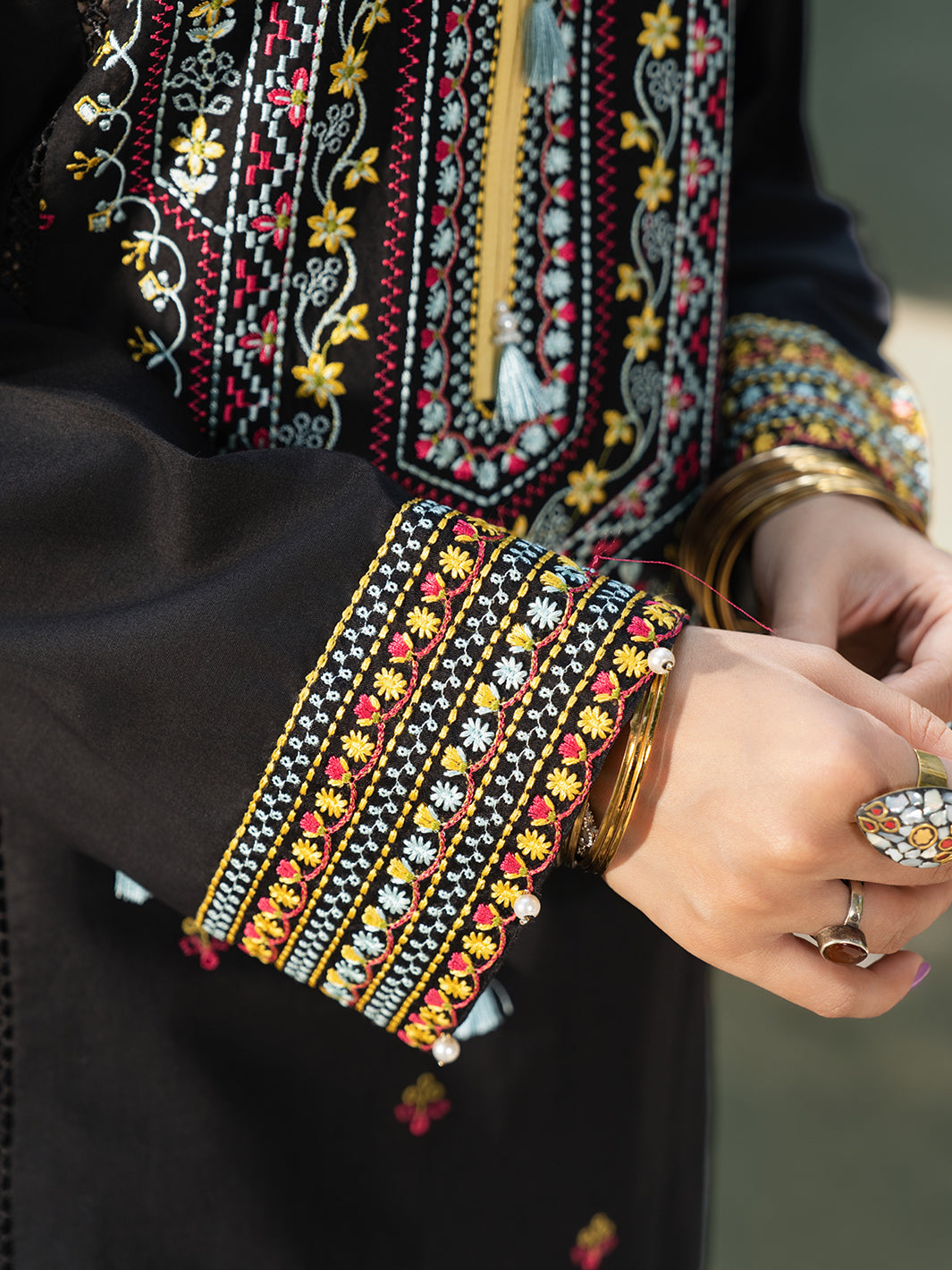 Hemstitch | The Garden Lawn | Night Jasmine - Official Hemstitch stockist in UK - Sakeena London