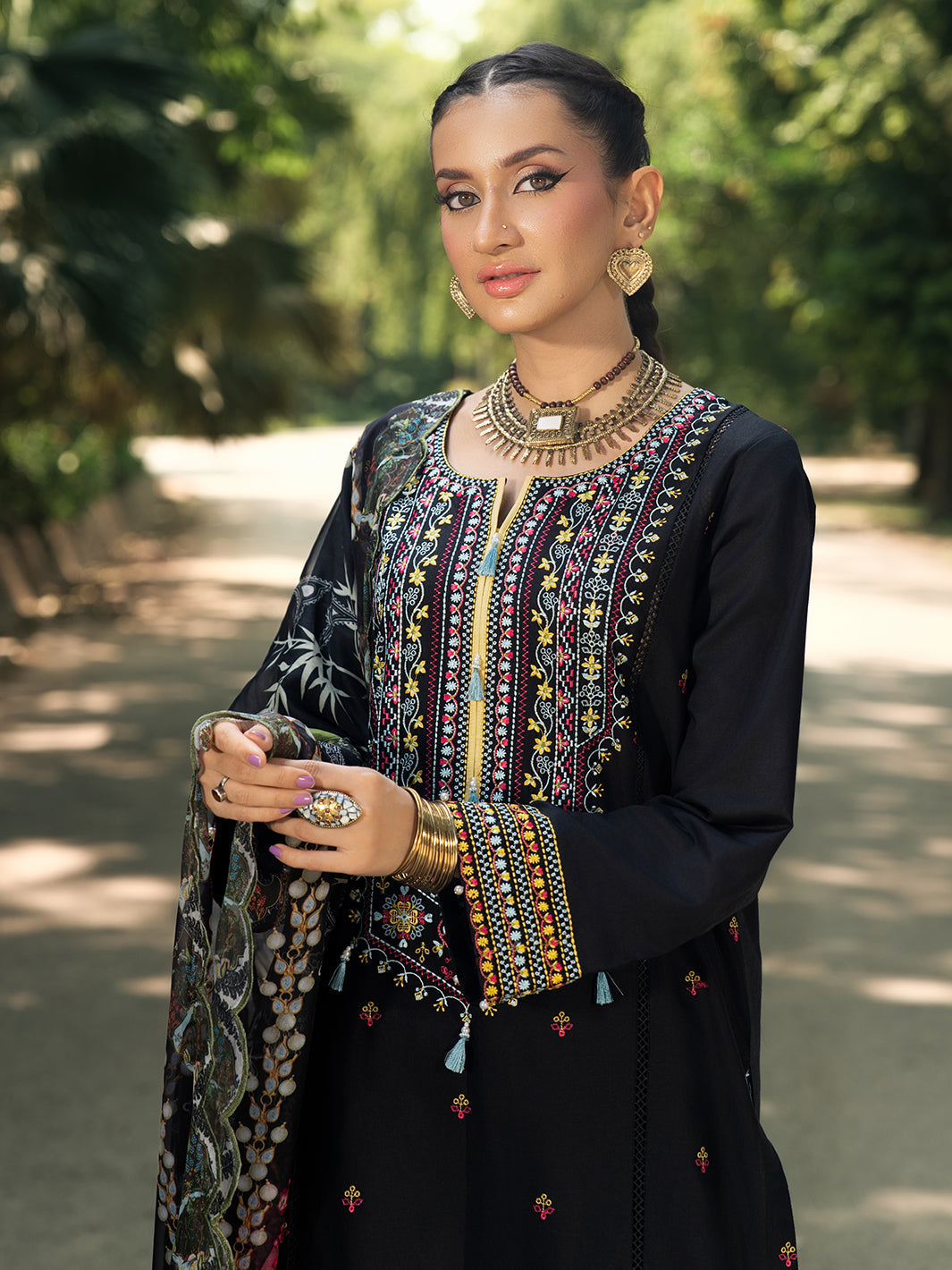 Hemstitch | The Garden Lawn | Night Jasmine - Official Hemstitch stockist in UK - Sakeena London