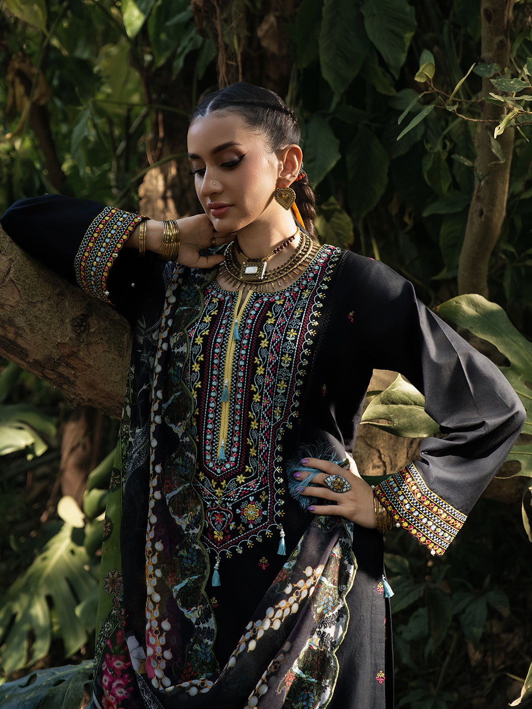 Hemstitch | The Garden Lawn | Night Jasmine - Official Hemstitch stockist in UK - Sakeena London