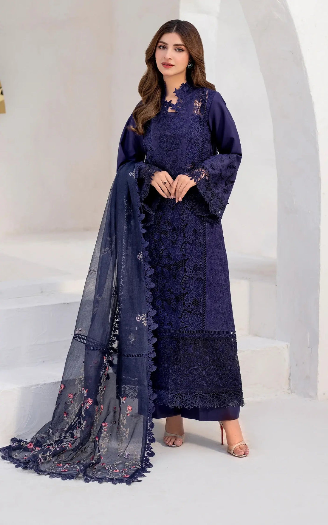 Asifa and Nabeel | Azalia Sumemr 25 | Nile (AZL25-08) - Official Asifa and Nabeel stockist in UK - Sakeena London