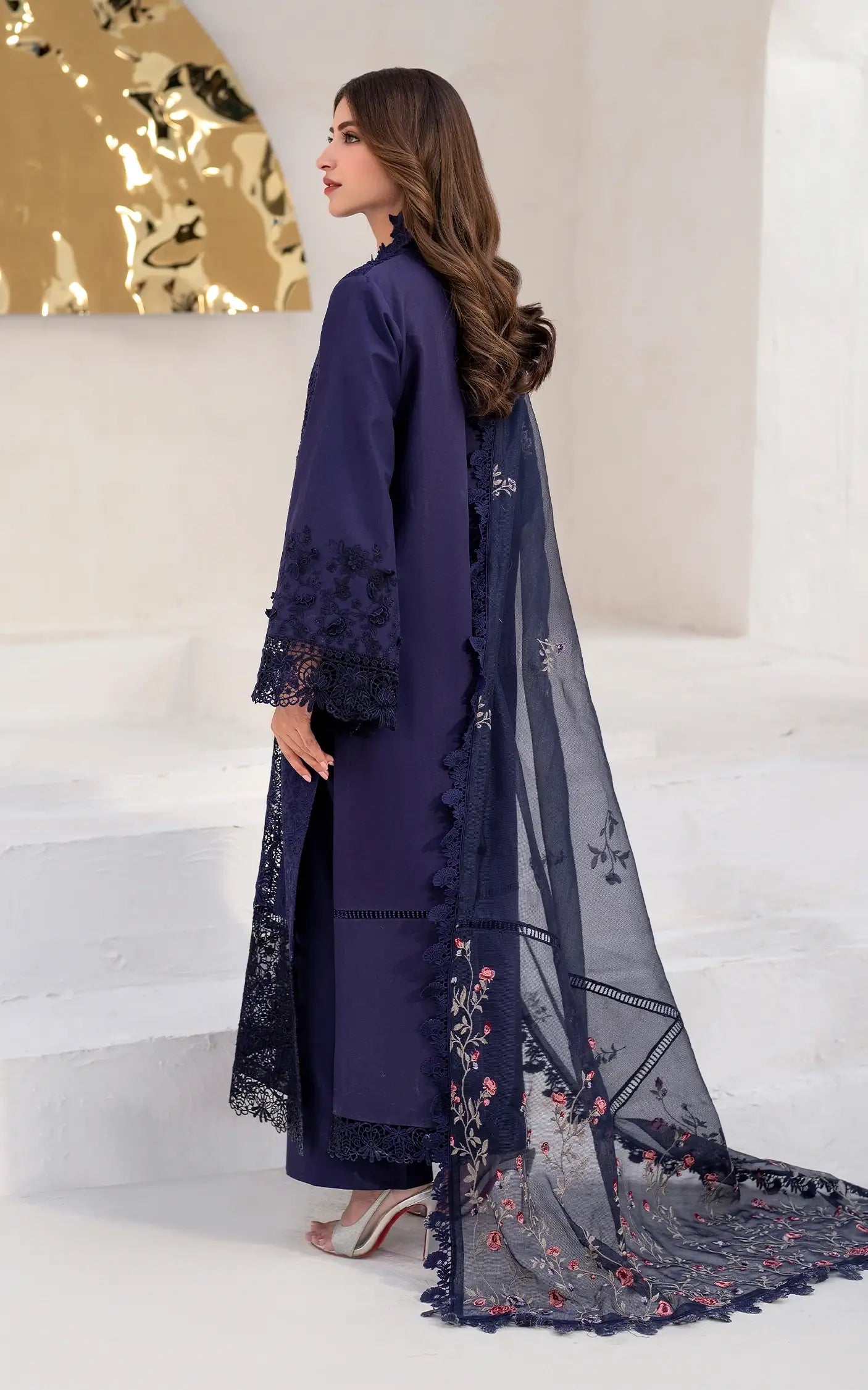 Asifa and Nabeel | Azalia Sumemr 25 | Nile (AZL25-08) - Official Asifa and Nabeel stockist in UK - Sakeena London