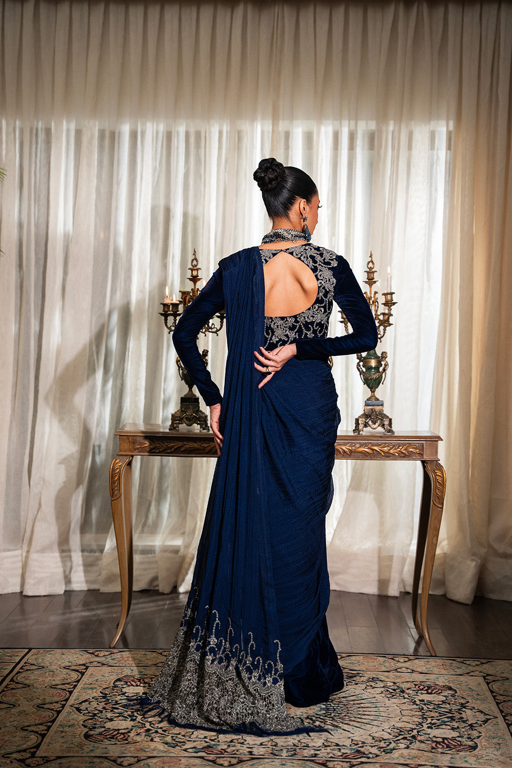Nilofer Shahid | Aatish the Fire Within | Mehtab (Sari) Ã¢ÂÂ Aatish The Fire within - Official Nilofer Shahid stockist in UK - Sakeena London