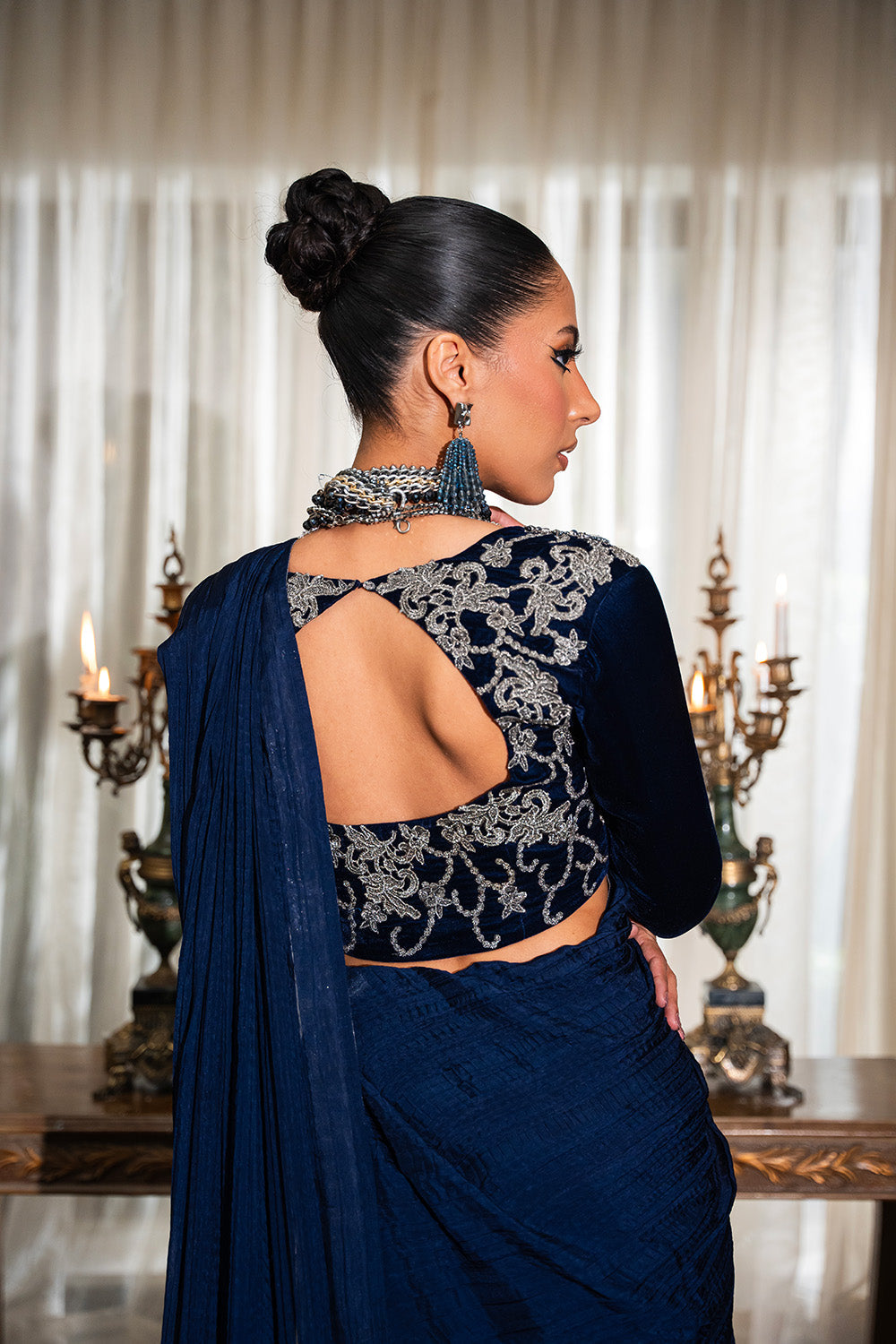 Nilofer Shahid | Aatish the Fire Within | Mehtab (Sari) Ã¢ÂÂ Aatish The Fire within - Official Nilofer Shahid stockist in UK - Sakeena London