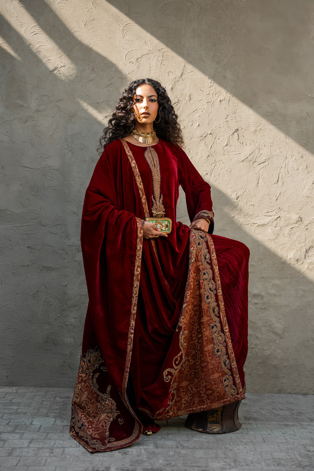 Nilofer Shahid | Aatish the Fire Within | Nari (3pc) Ã¢ÂÂ Aatish The Fire within - Official Nilofer Shahid stockist in UK - Sakeena London