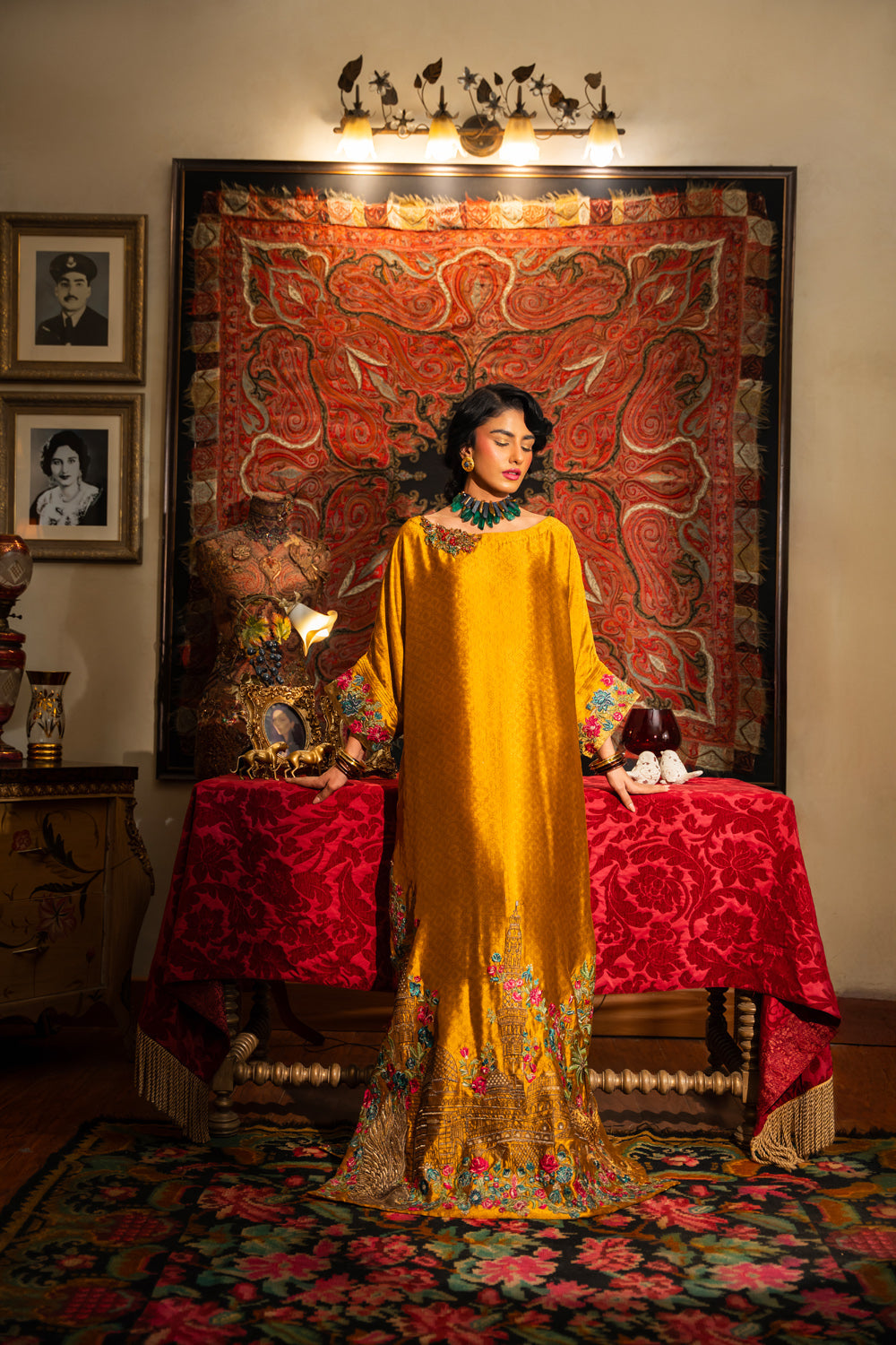 Nilofer Shahid | Aatish the Fire Within | Sunehri (1pc) Ã¢ÂÂ Aatish The Fire within - Official Nilofer Shahid stockist in UK - Sakeena London