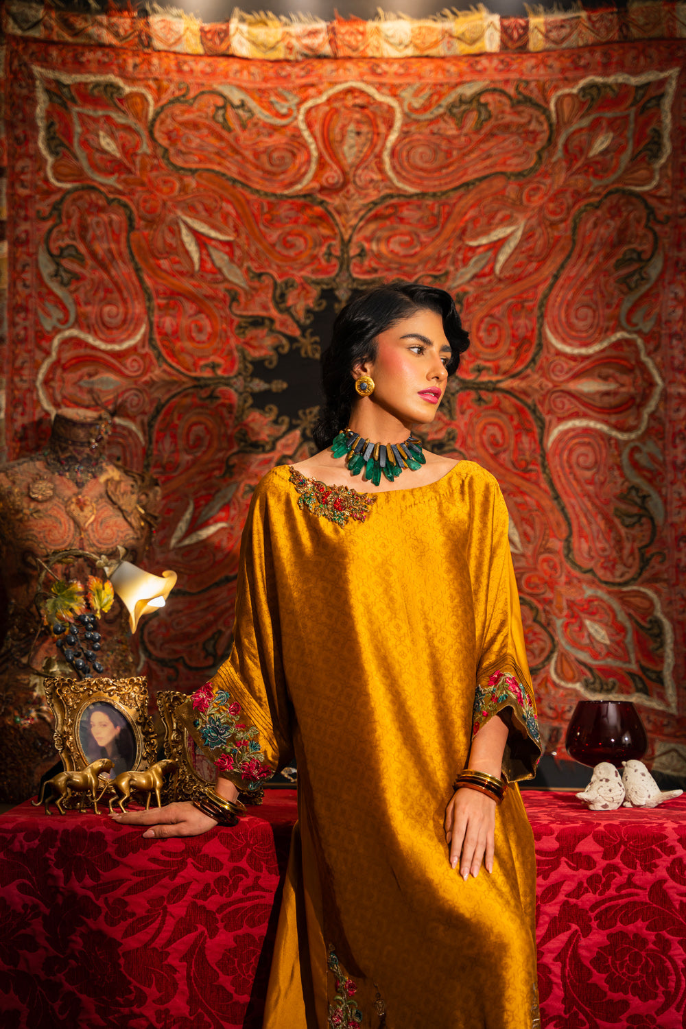 Nilofer Shahid | Aatish the Fire Within | Sunehri (1pc) Ã¢ÂÂ Aatish The Fire within - Official Nilofer Shahid stockist in UK - Sakeena London