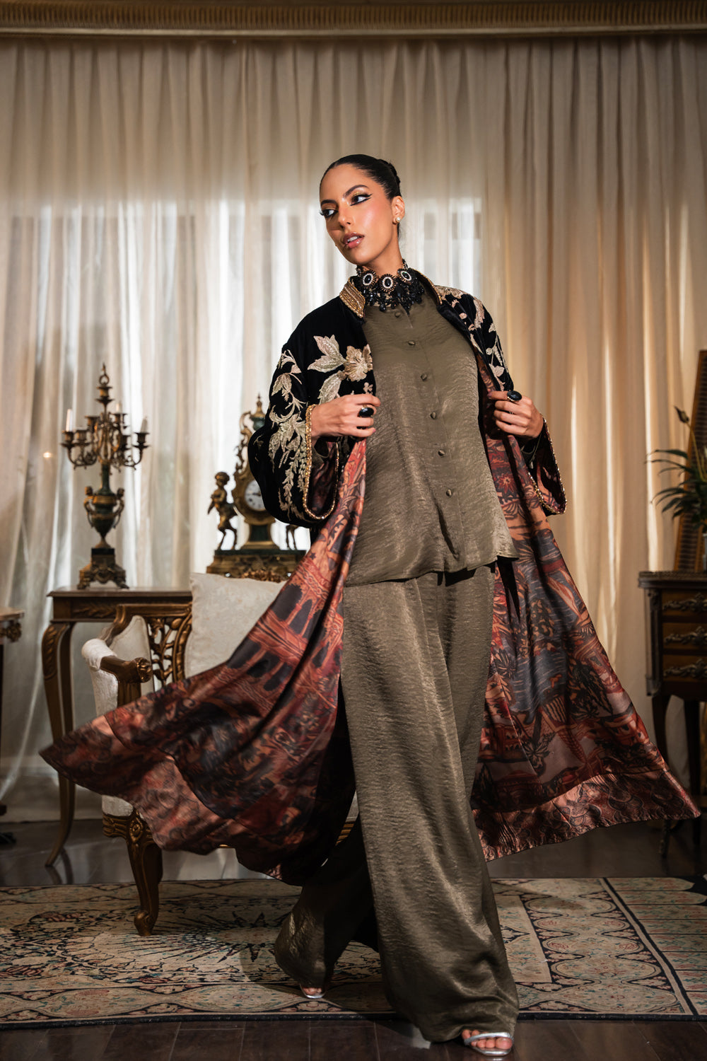 Nilofer Shahid | Aatish the Fire Within | Zaib (3pc) Ã¢ÂÂ Aatish The Fire within - Official Nilofer Shahid stockist in UK - Sakeena London