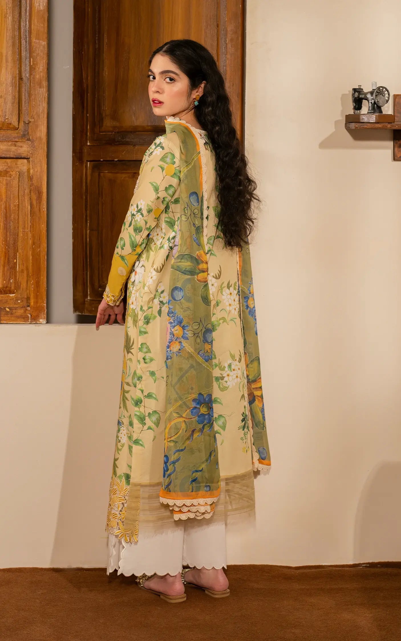 Asifa and Nabeel | Meraki Vintage 25 | Nimbu Pani (MVL25-04) - Official Asifa and Nabeel stockist in UK - Sakeena London