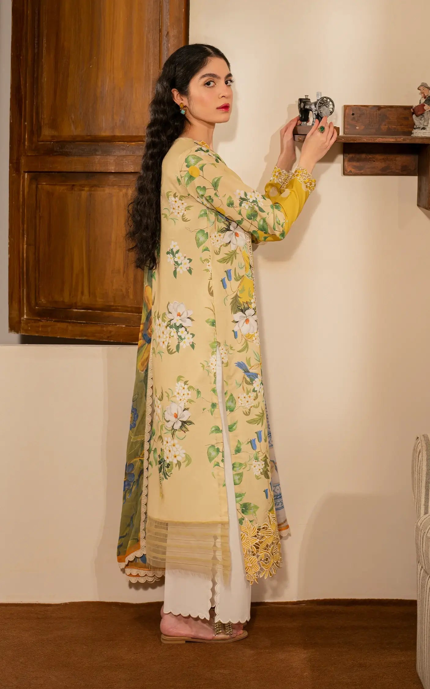 Asifa and Nabeel | Meraki Vintage 25 | Nimbu Pani (MVL25-04) - Official Asifa and Nabeel stockist in UK - Sakeena London
