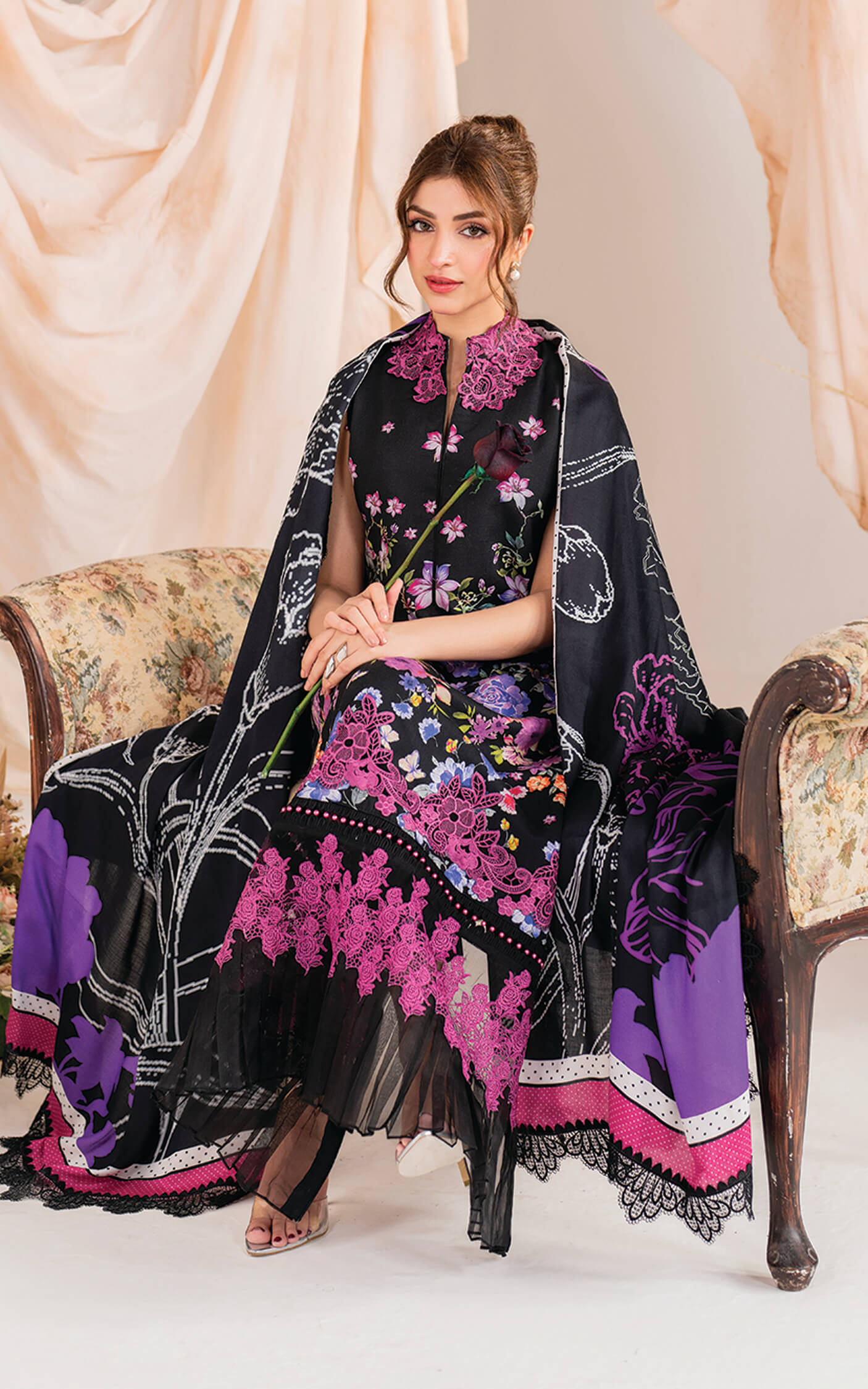Asifa and Nabeel | Winter Meraki 24 | Nocturne-MW-10 - Official Asifa and Nabeel stockist in UK - Sakeena London