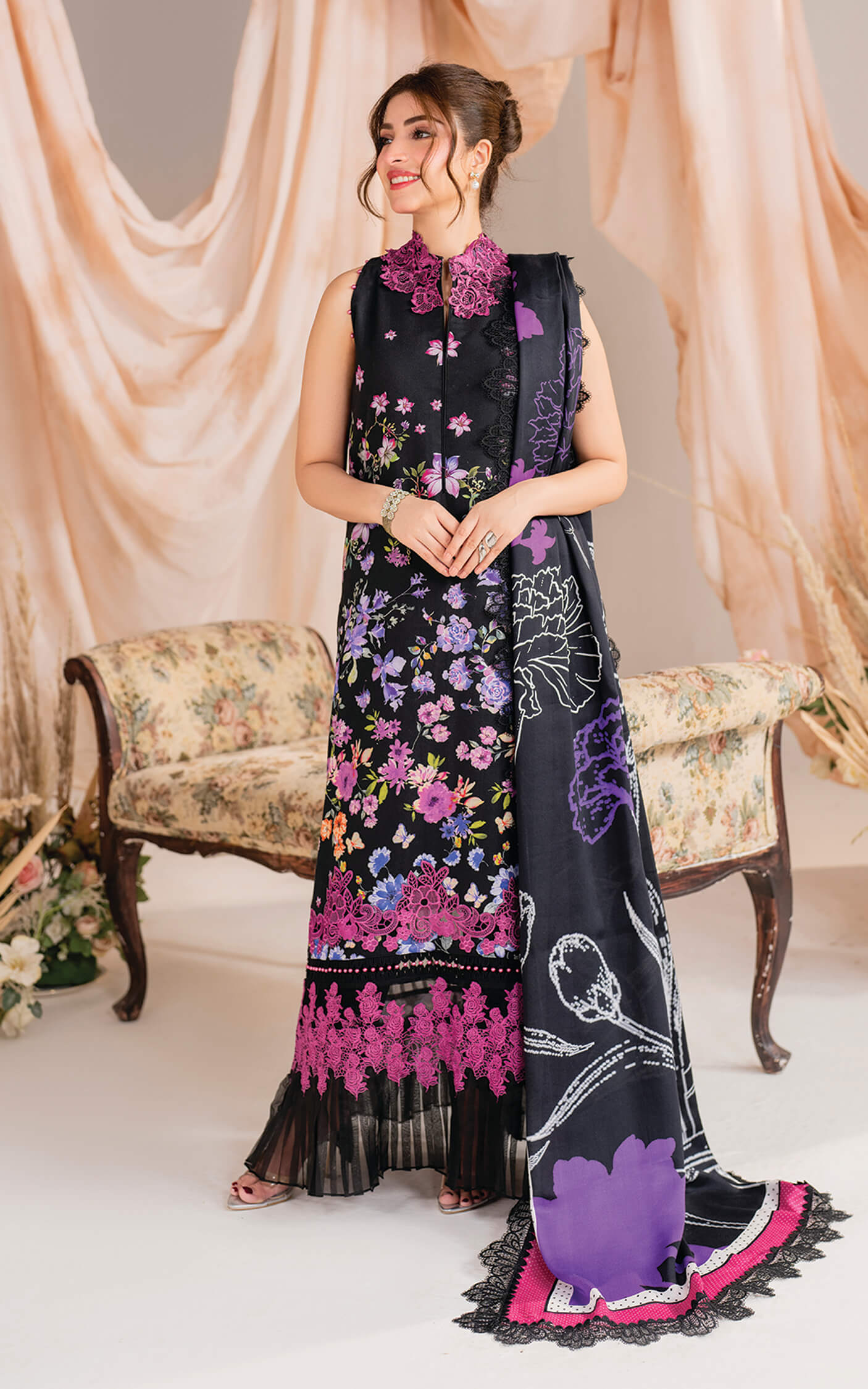 Asifa and Nabeel | Winter Meraki 24 | Nocturne-MW-10 - Official Asifa and Nabeel stockist in UK - Sakeena London