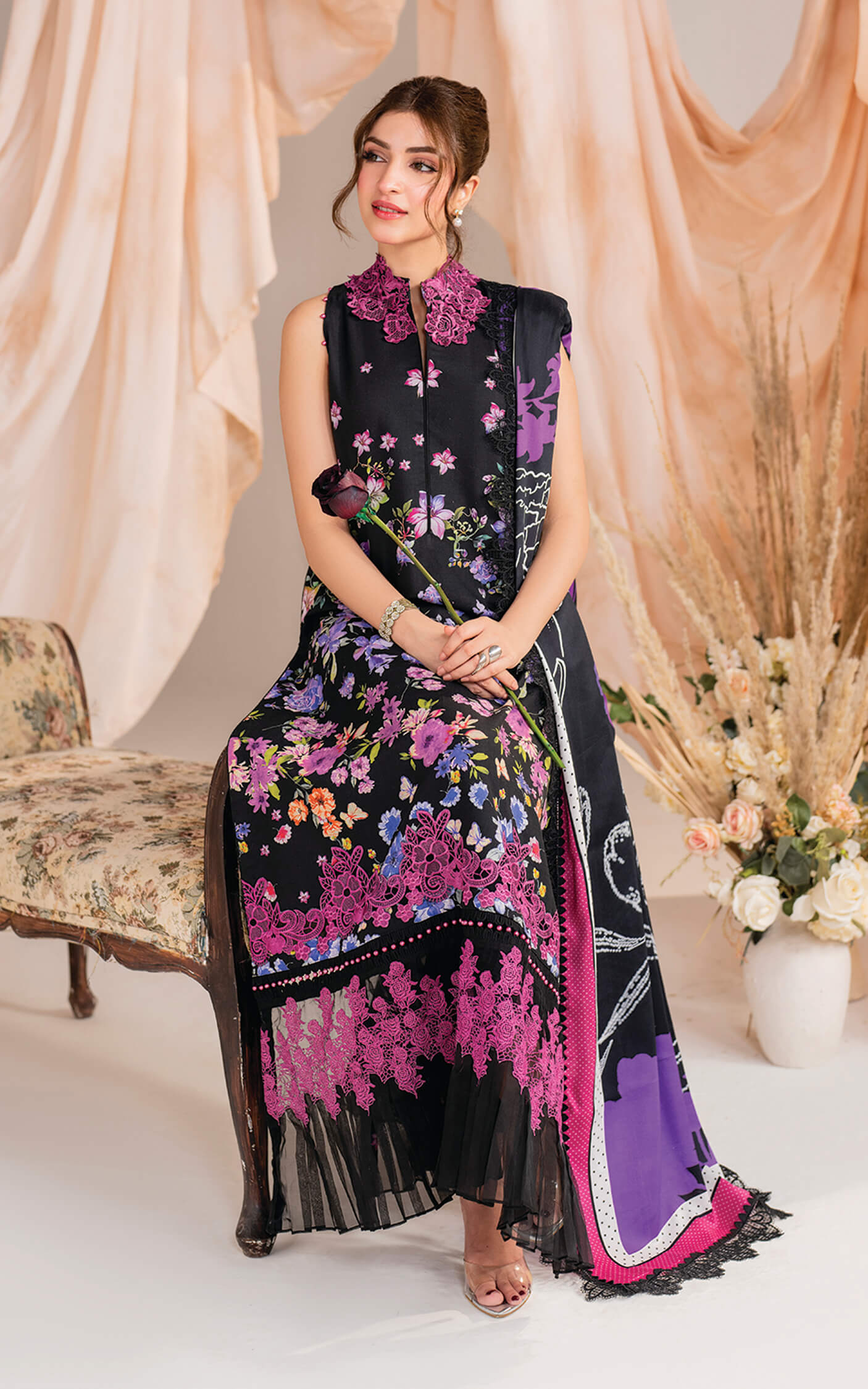 Asifa and Nabeel | Winter Meraki 24 | Nocturne-MW-10 - Official Asifa and Nabeel stockist in UK - Sakeena London
