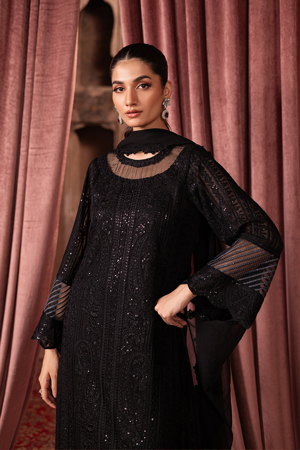 Azure | Luxe Formals | Noir Mystique - Official Azure stockist in UK - Sakeena London