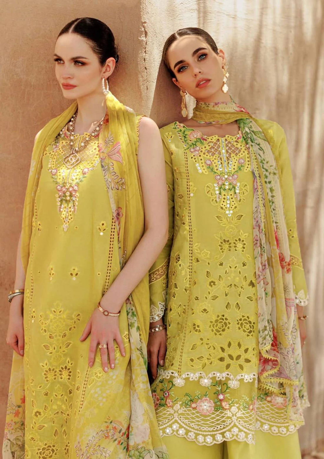 Lawn Collection - Noor - Saadia Asad - Eid Handwork - Laserkari 24 - NEH24#01