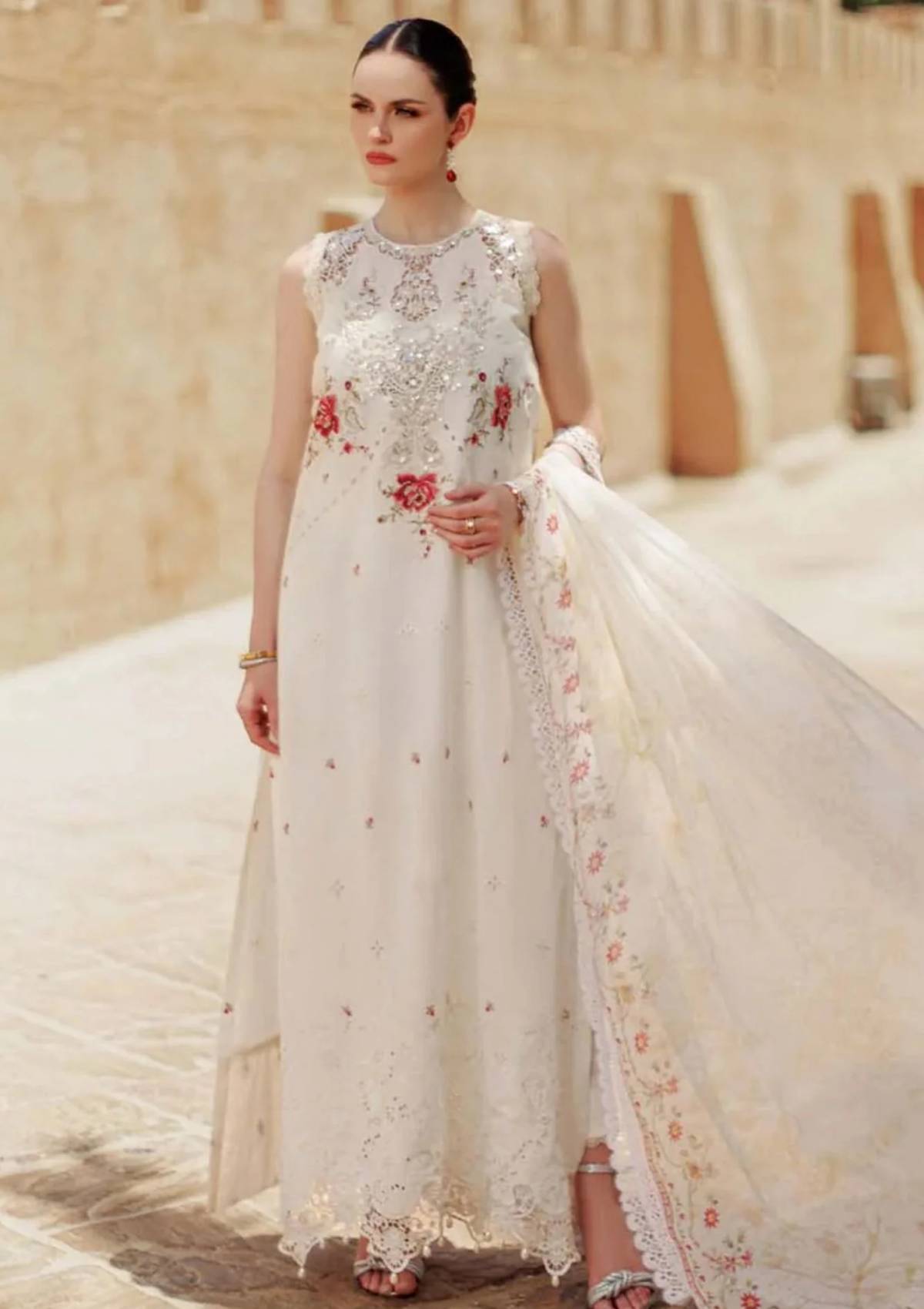 Lawn Collection - Noor - Saadia Asad - Eid Handwork - Laserkari 24 - NEH24#09