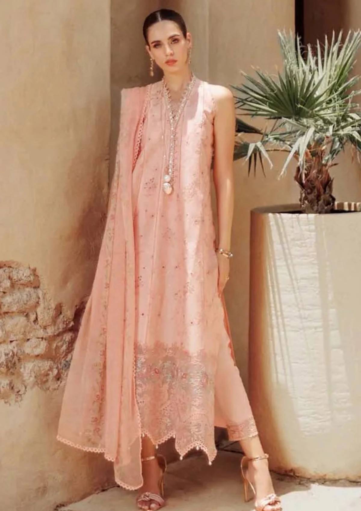 Lawn Collection - Noor - Saadia Asad - Eid Handwork - Laserkari 24 - NEH24#10