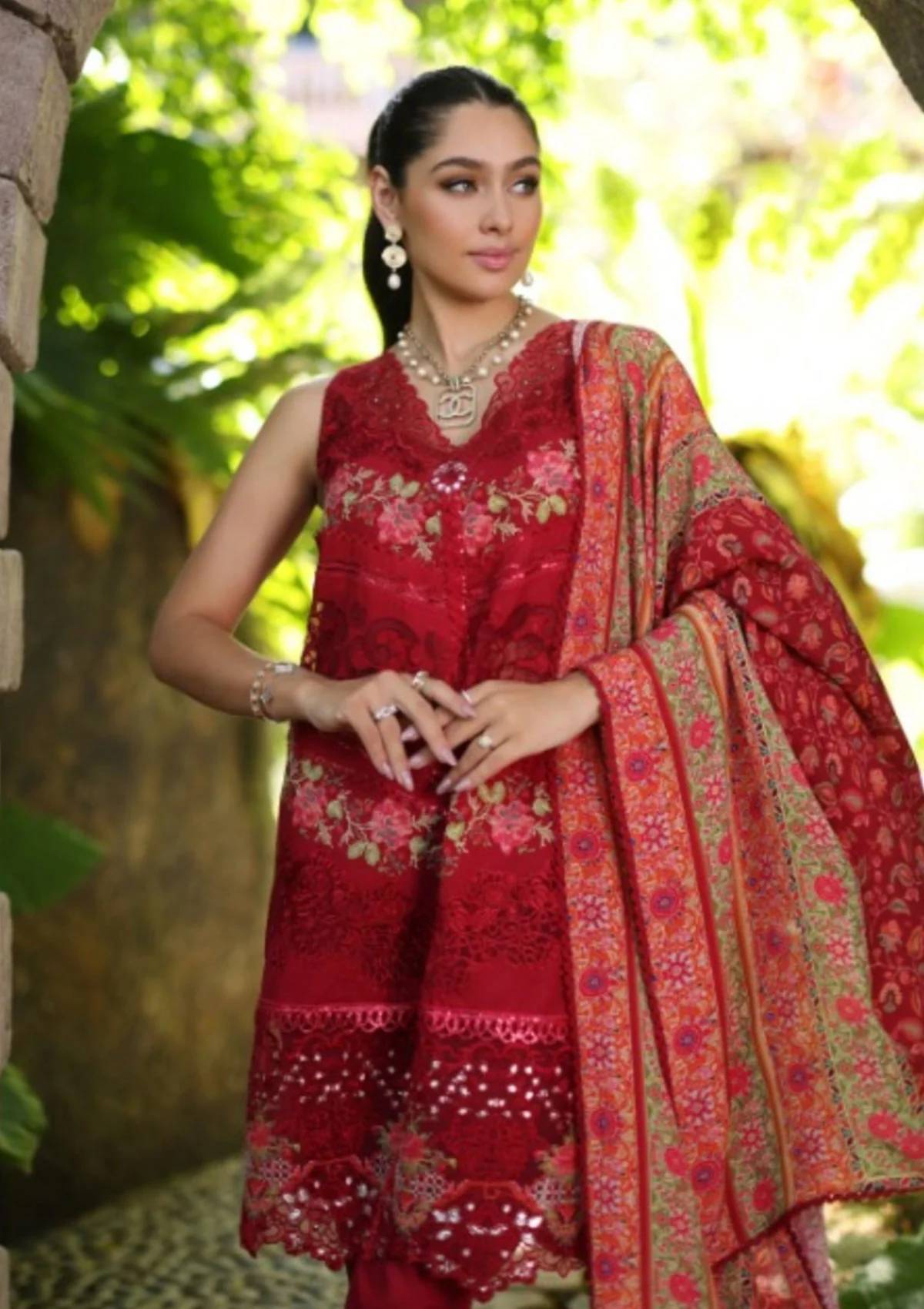 Lawn Collection - Noor - Saadia Asad - Luxe Chikankari - NSC24#12-A