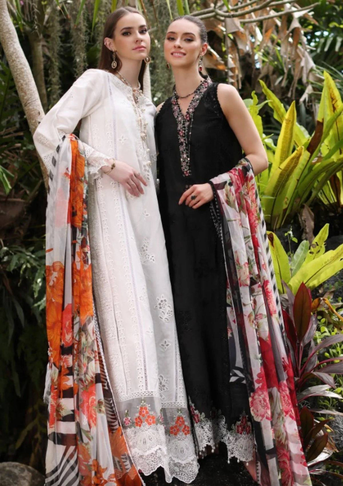 Lawn Collection - Noor - Saadia Asad - Luxe Chikankari - NSC24#6-B
