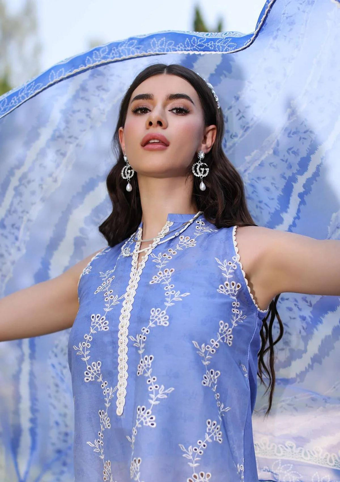 Lawn Collection - Noor By Saadia Asad - Eid Luxe Printkari - NL24#08