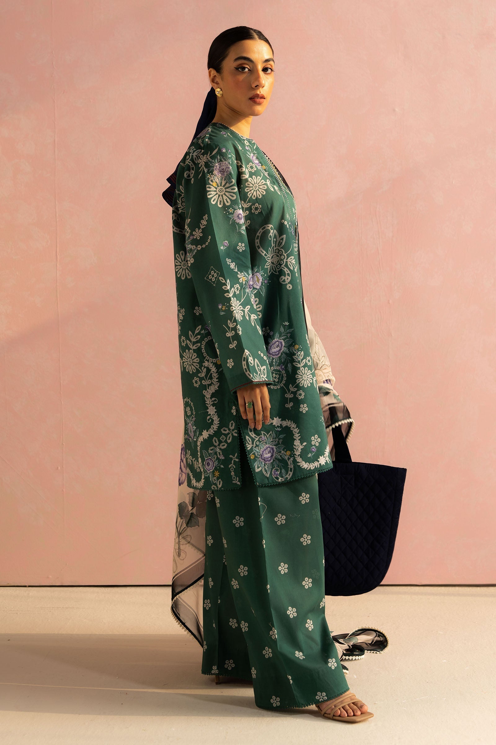 Zara Shahjahan | Coco Prints 25 | Nora-8B - Official Zara Shahjahan stockist in UK - Sakeena London