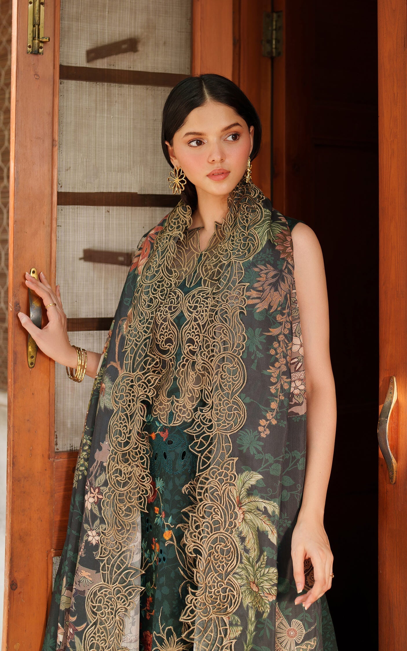 Asifa and Nabeel | Pashmina Luxe 25 |Nora LWC25-01 - Official Asifa and Nabeel stockist in UK - Sakeena London