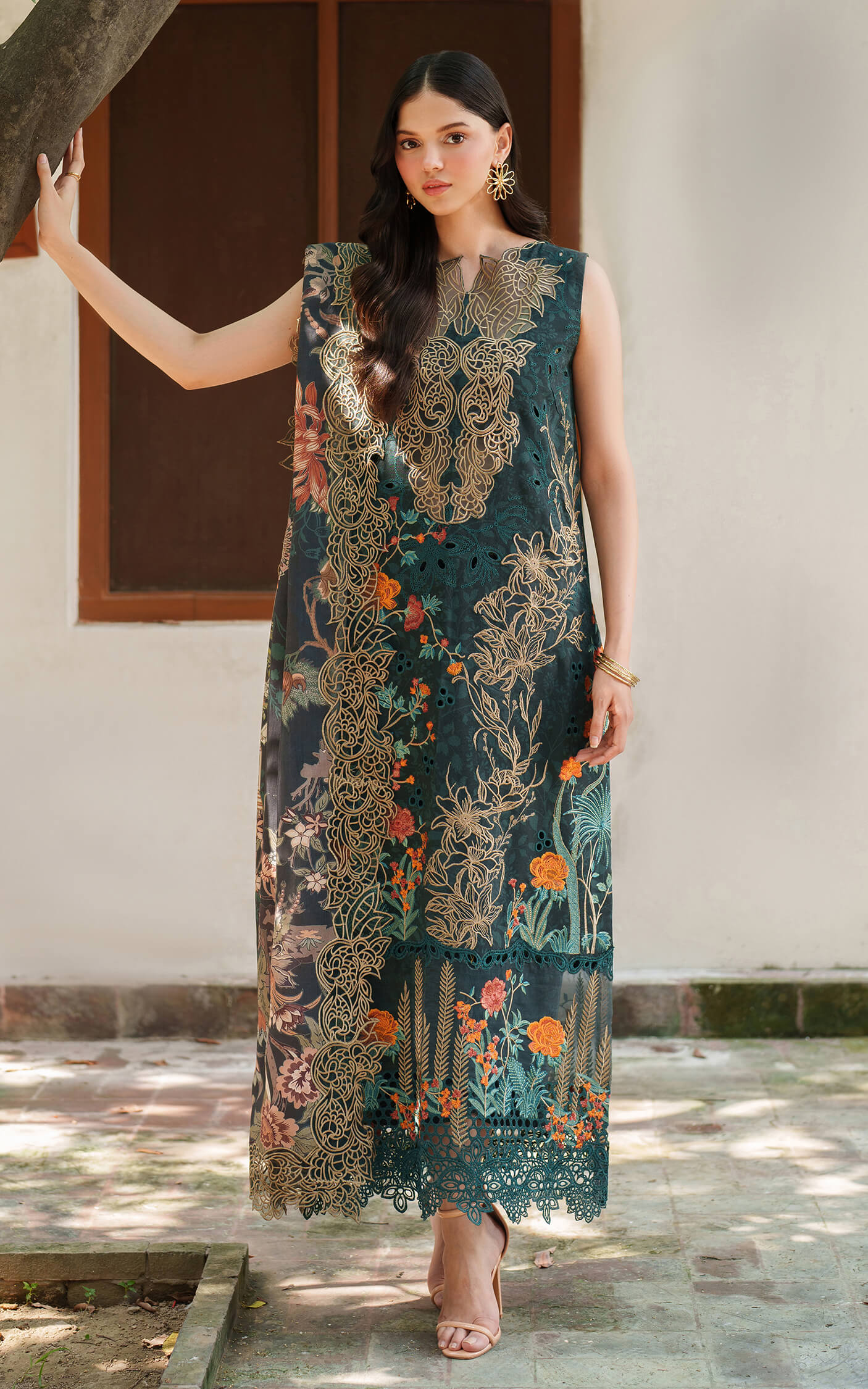 Asifa and Nabeel | Pashmina Luxe 25 |Nora LWC25-01 - Official Asifa and Nabeel stockist in UK - Sakeena London