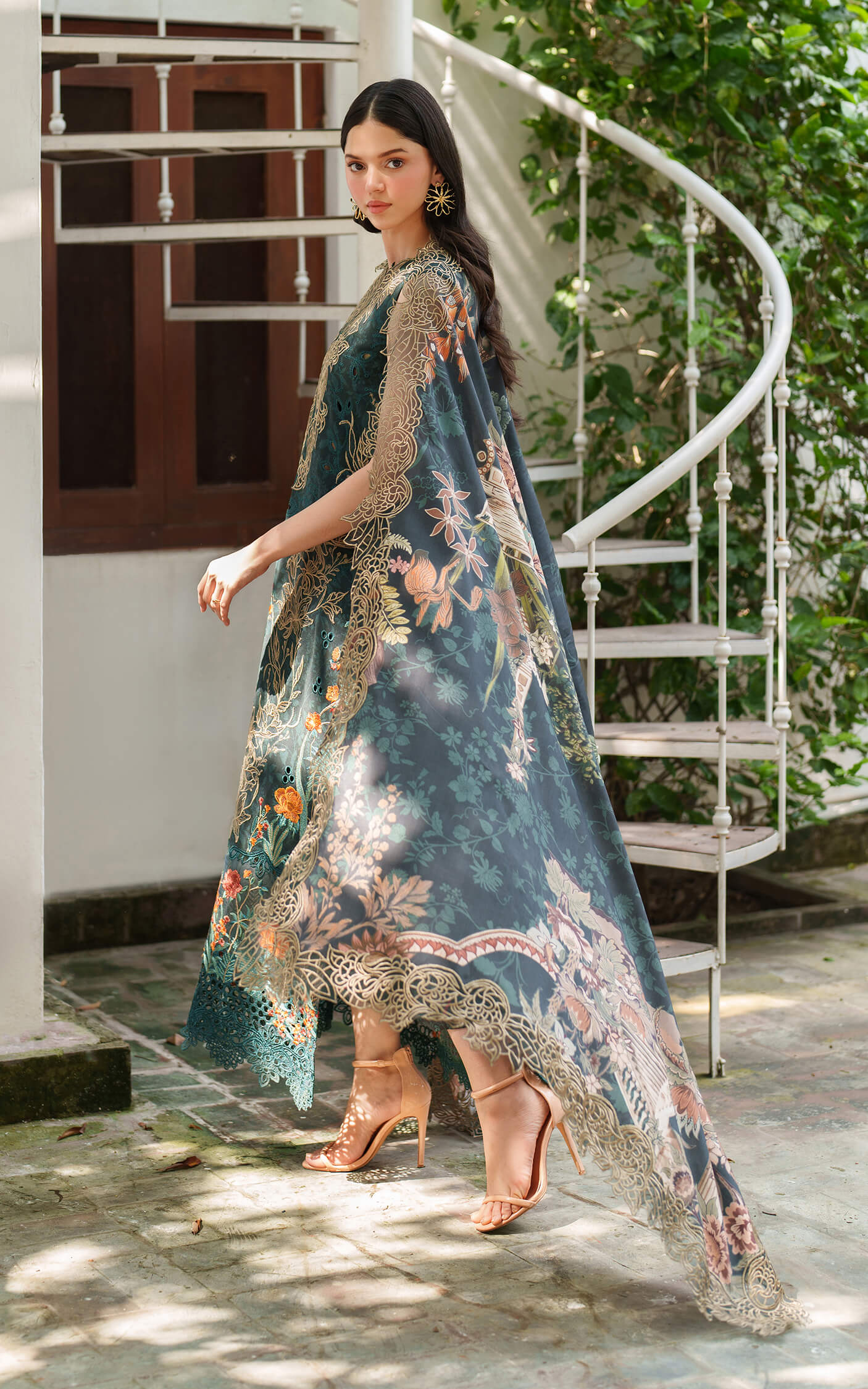 Asifa and Nabeel | Pashmina Luxe 25 |Nora LWC25-01 - Official Asifa and Nabeel stockist in UK - Sakeena London