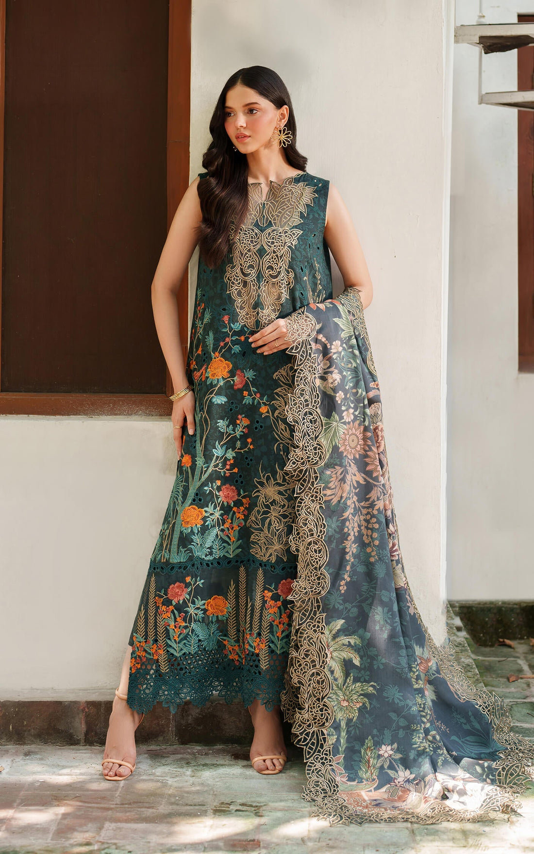 Asifa and Nabeel | Pashmina Luxe 25 |Nora LWC25-01 - Official Asifa and Nabeel stockist in UK - Sakeena London