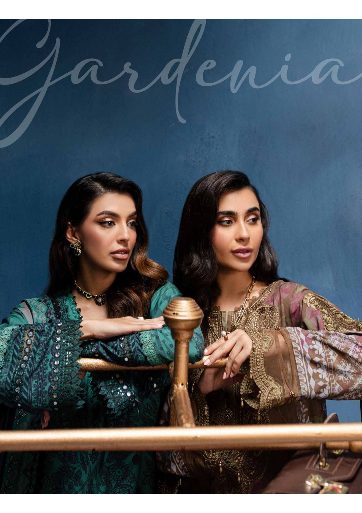 Nureh | Gardenia Lawn | NSG -160 - Official Nureh stockist in UK - Sakeena London