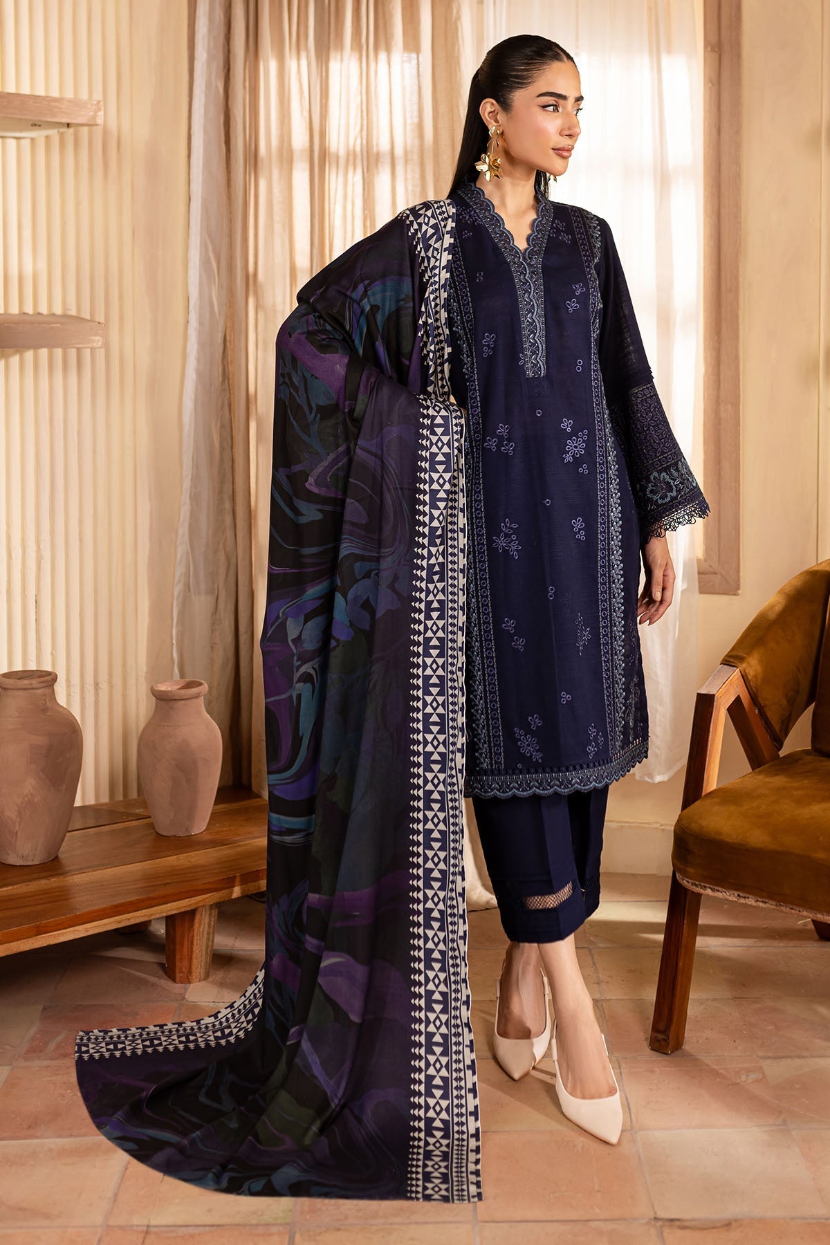 Nureh | Shades of Winter | NP-582 - Official Nureh stockist in UK - Sakeena London