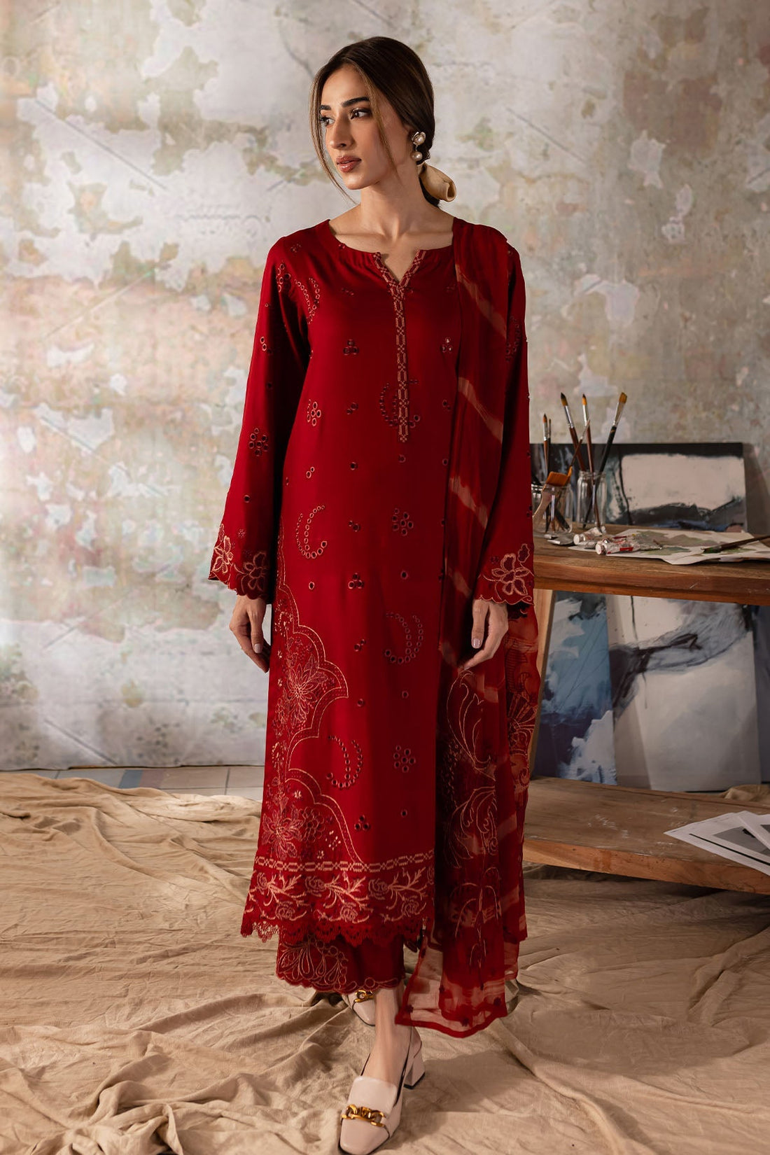 Nureh | Shades of Winter | NP-571 - Official Nureh stockist in UK - Sakeena London