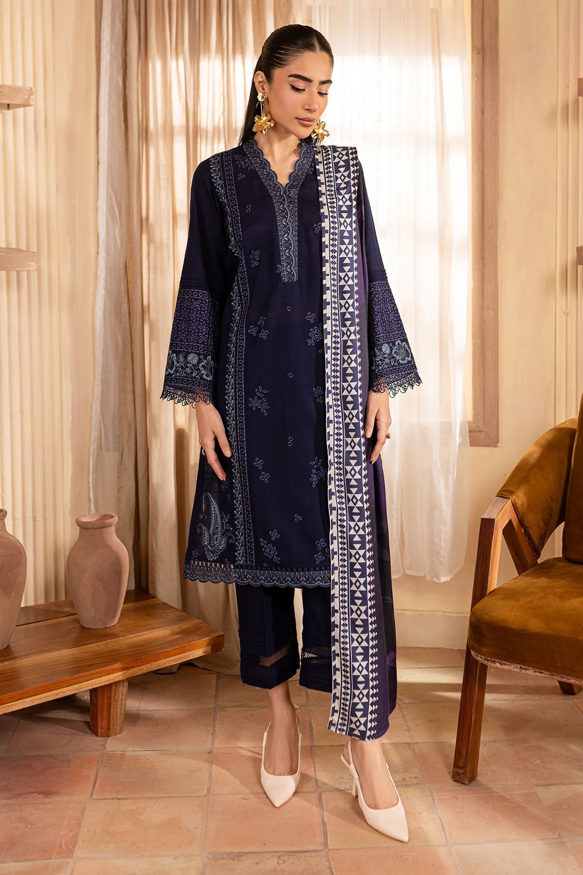 Nureh | Shades of Winter | NP-582 - Official Nureh stockist in UK - Sakeena London