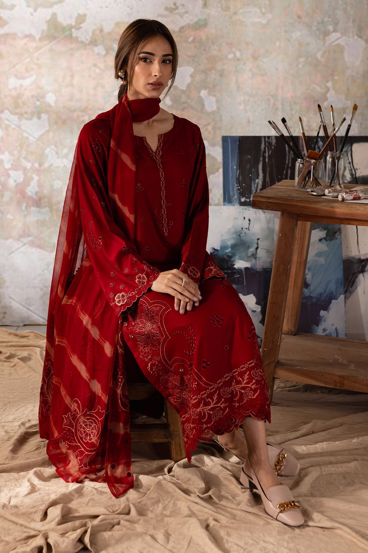 Nureh | Shades of Winter | NP-571 - Official Nureh stockist in UK - Sakeena London